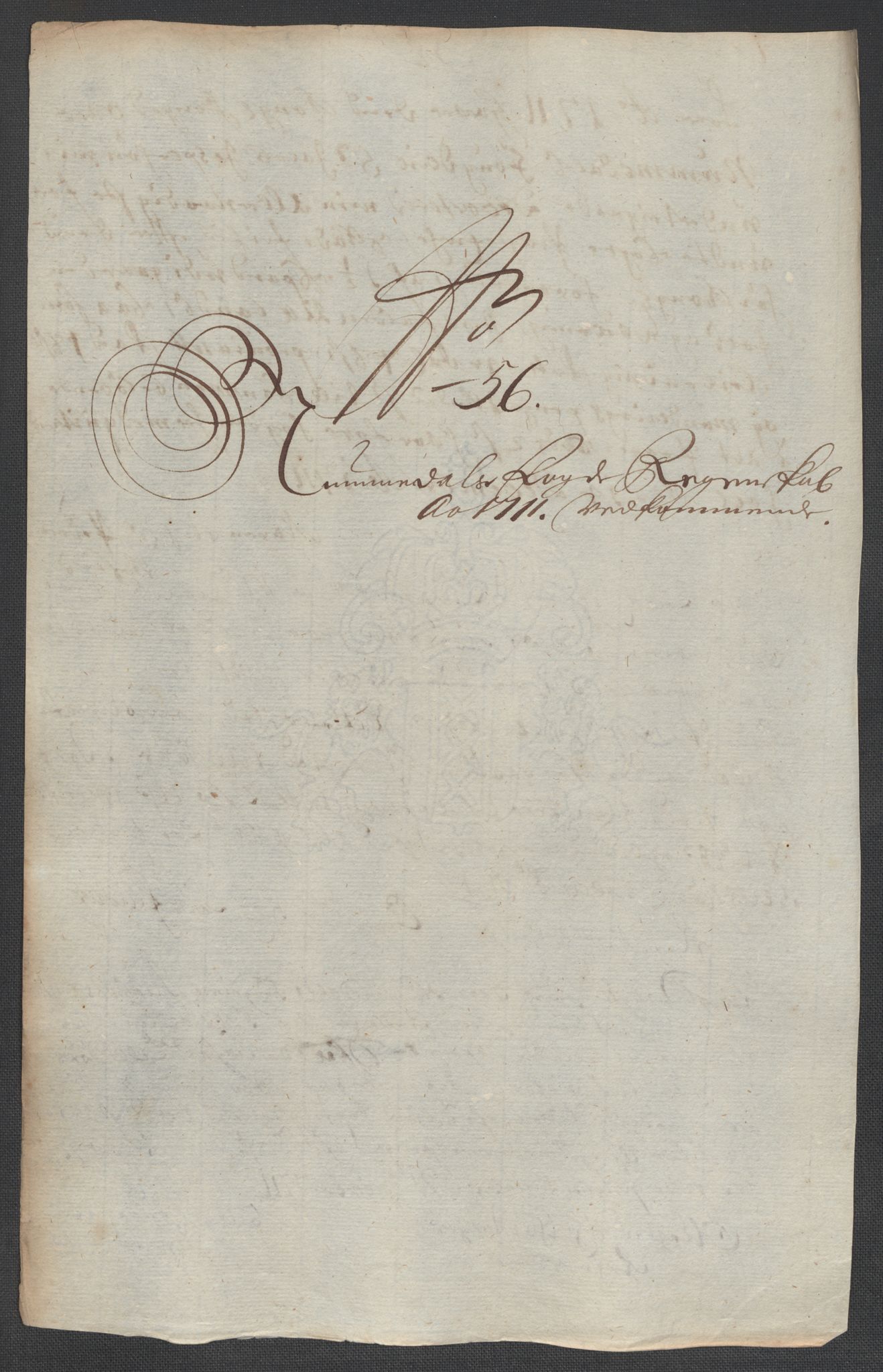 Rentekammeret inntil 1814, Reviderte regnskaper, Fogderegnskap, AV/RA-EA-4092/R64/L4432: Fogderegnskap Namdal, 1711, s. 200