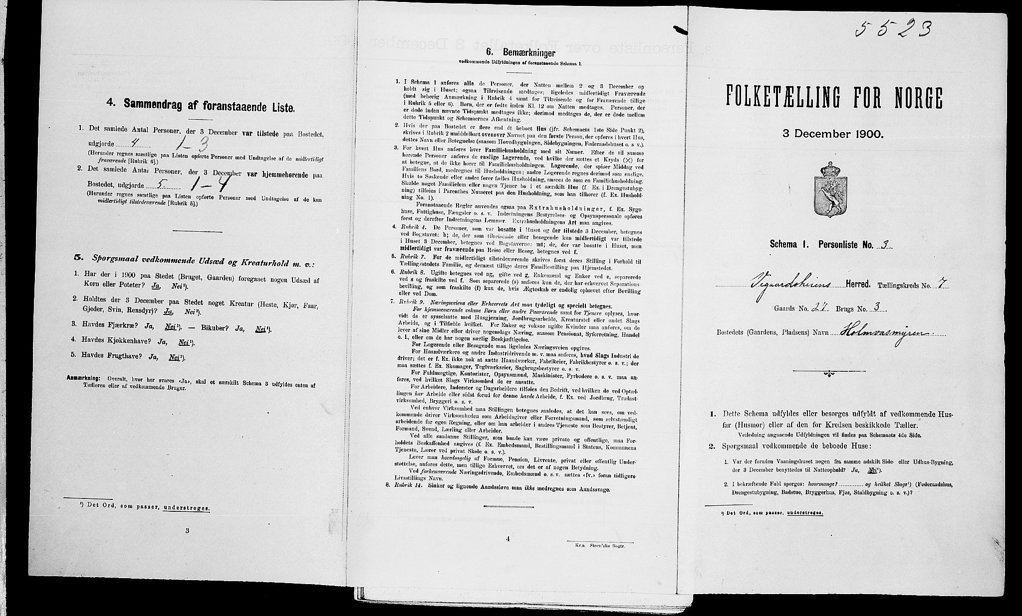 SAK, Folketelling 1900 for 0912 Vegårshei herred, 1900, s. 384