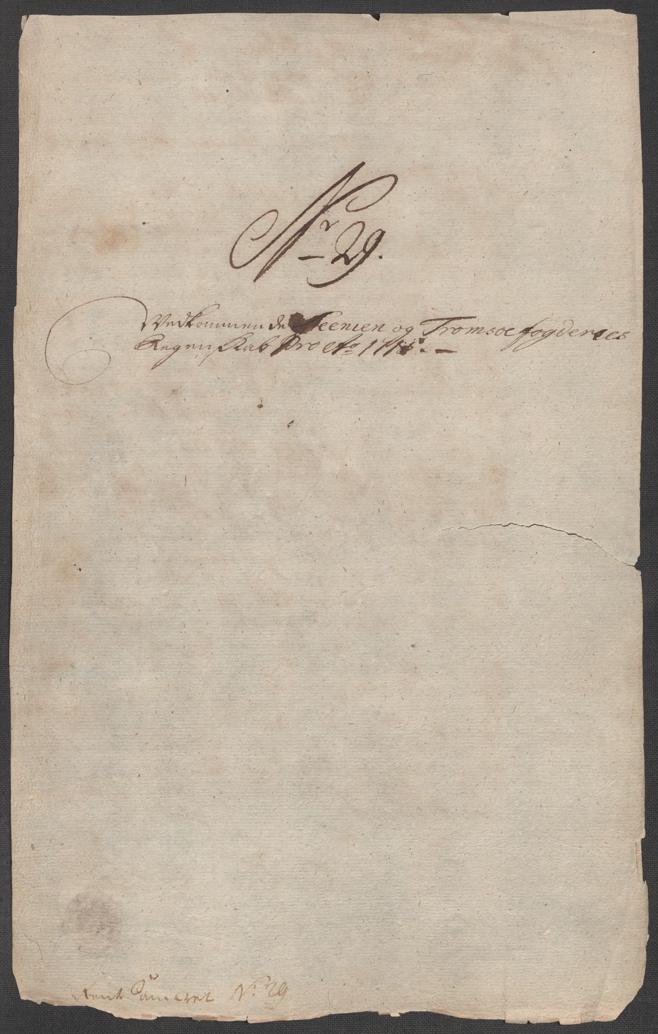 Rentekammeret inntil 1814, Reviderte regnskaper, Fogderegnskap, AV/RA-EA-4092/R68/L4761: Fogderegnskap Senja og Troms, 1715, s. 160