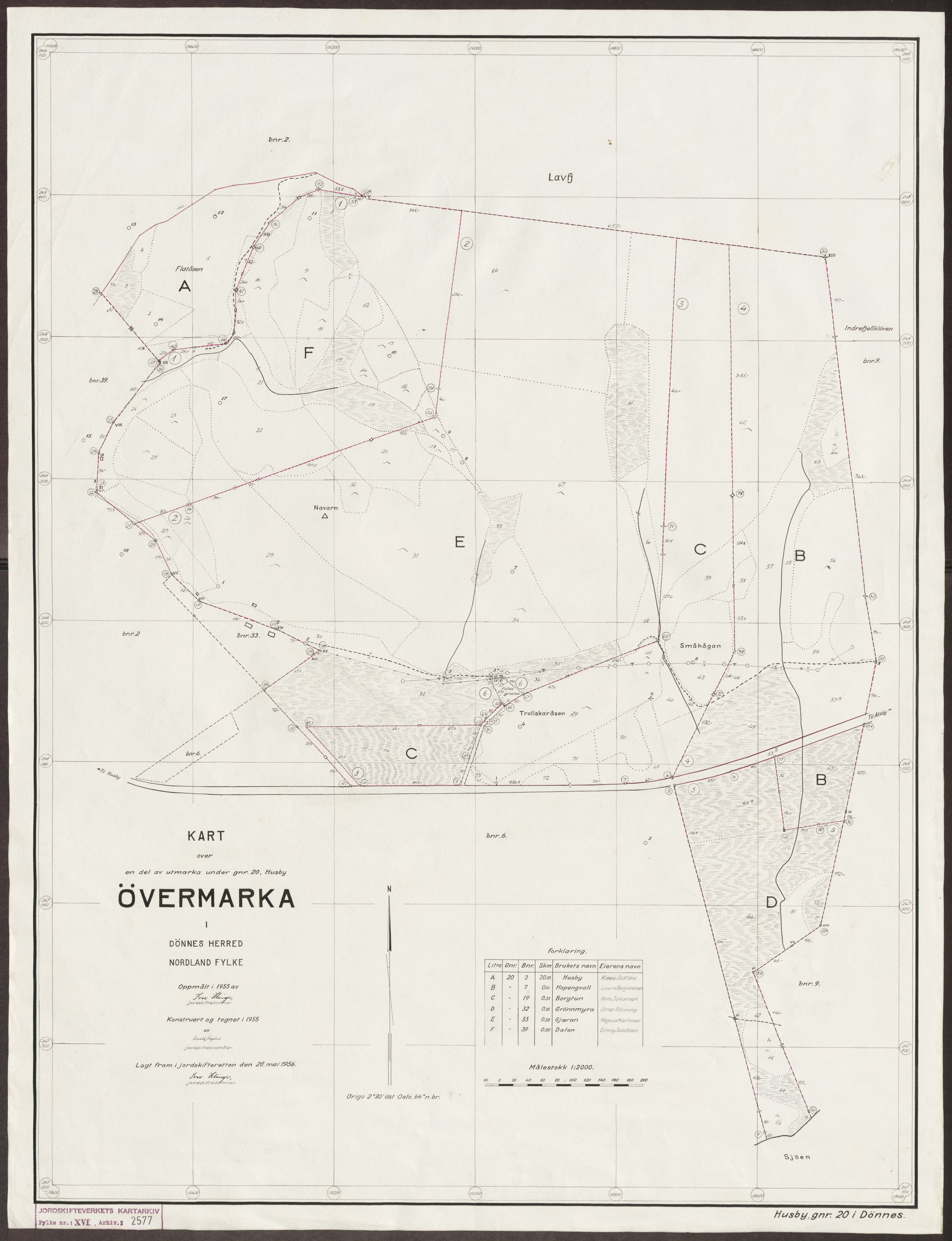 Jordskifteverkets kartarkiv, RA/S-3929/T, 1859-1988, s. 3292