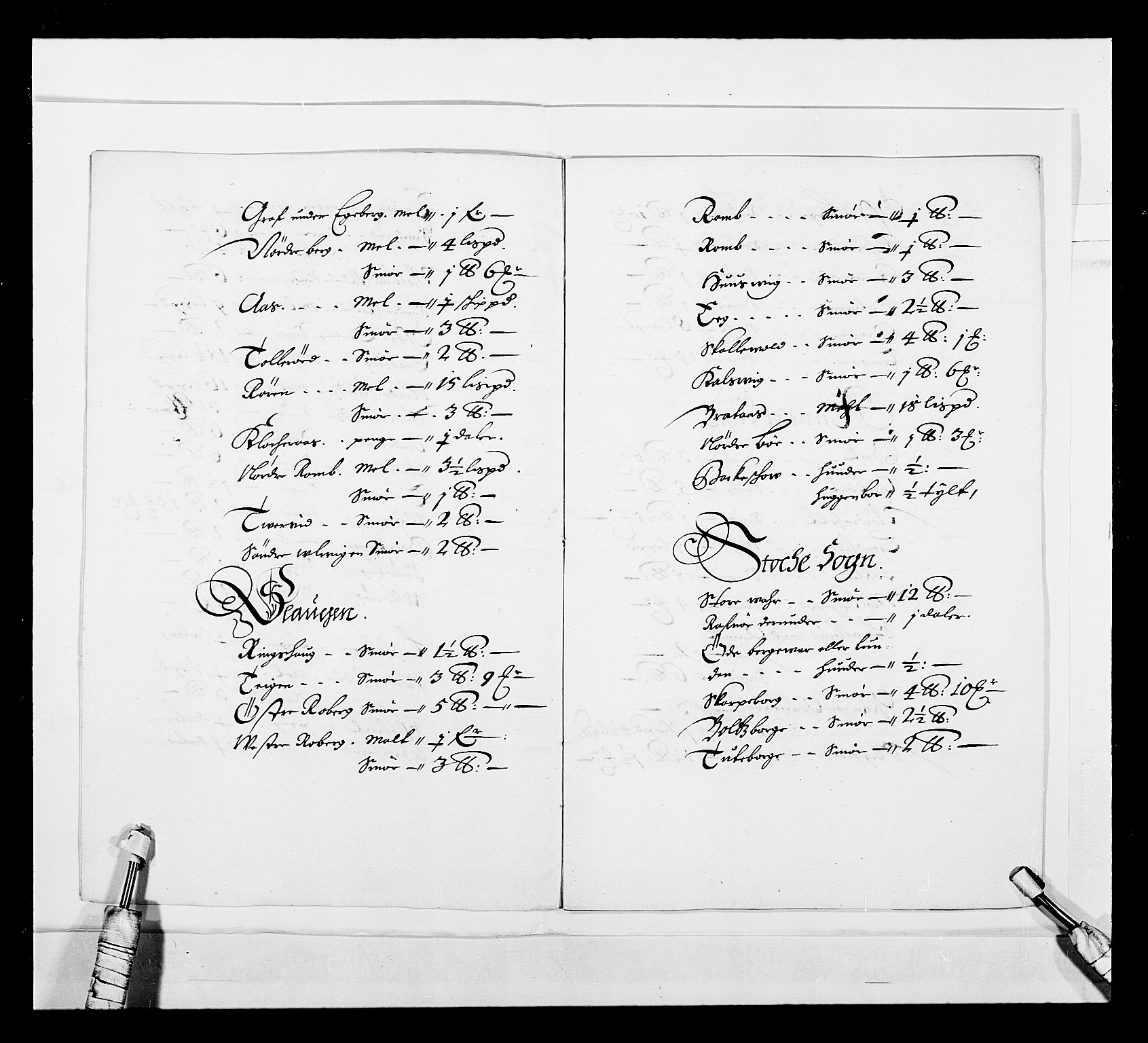 Stattholderembetet 1572-1771, RA/EA-2870/Ek/L0044/0002: Forskjellig 1726-1754 og u. d.: / Forskjellige jordebøker o.l., 1600-1800, s. 30