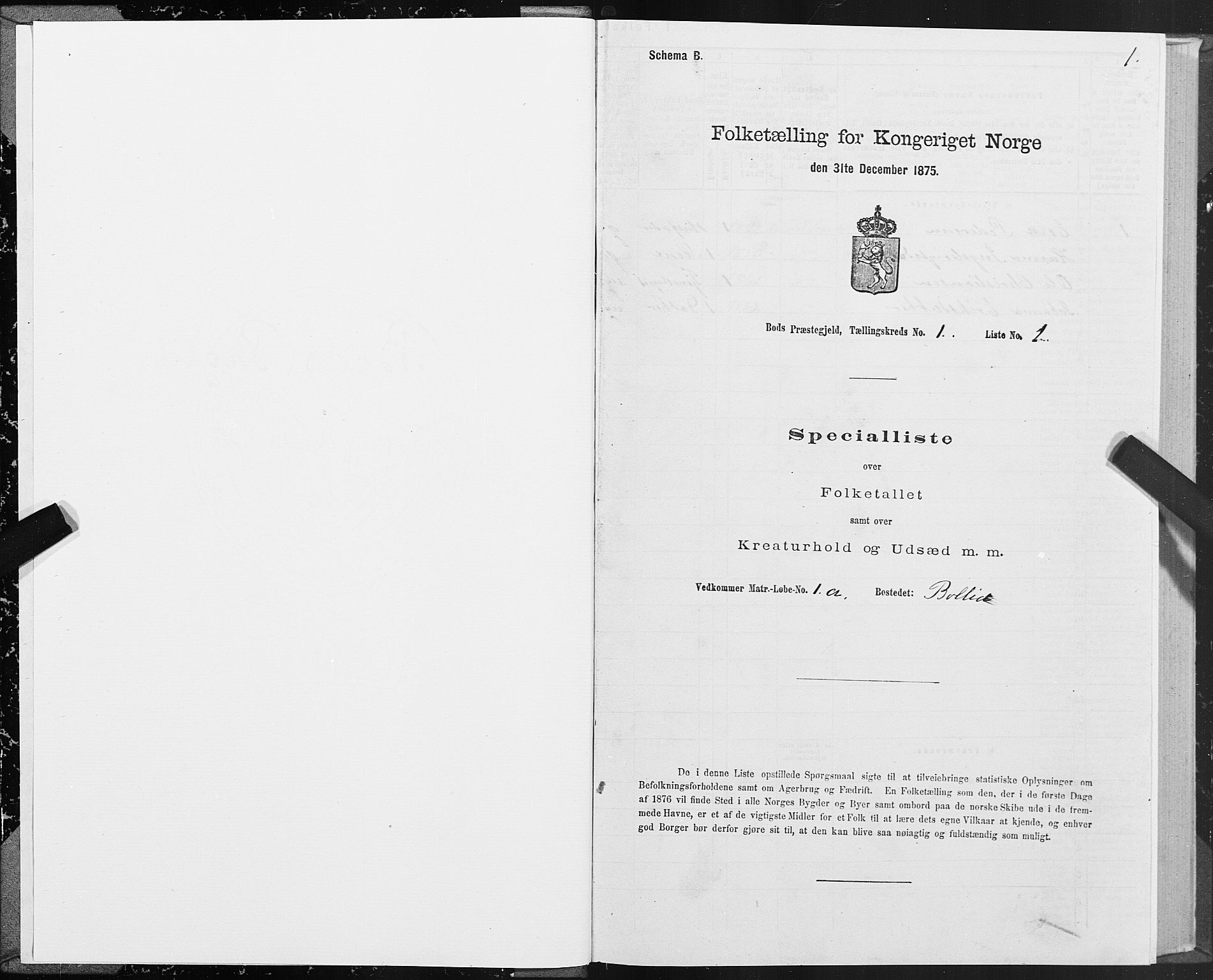 SAT, Folketelling 1875 for 1549P Bud prestegjeld, 1875, s. 1001