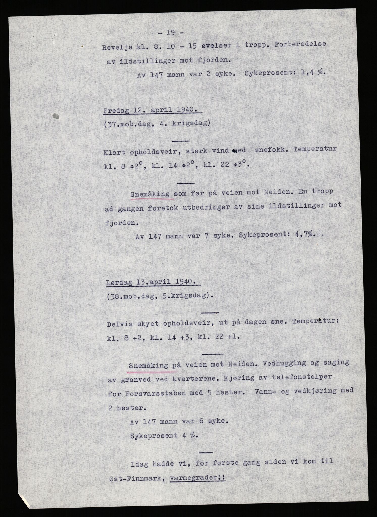 Forsvaret, Forsvarets krigshistoriske avdeling, AV/RA-RAFA-2017/Y/Yb/L0140: II-C-11-611-620  -  6. Divisjon, 1940-1966, s. 131