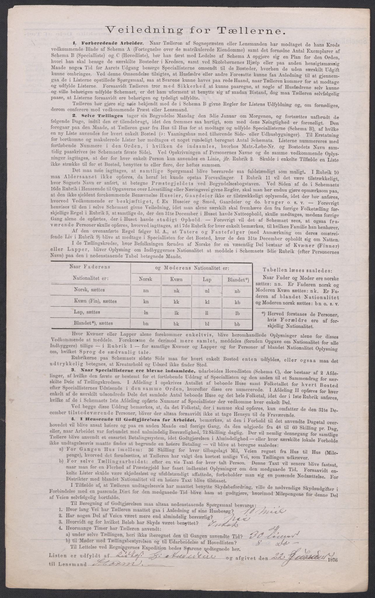 RA, Folketelling 1875 for 0236P Nes prestegjeld, 1875, s. 21
