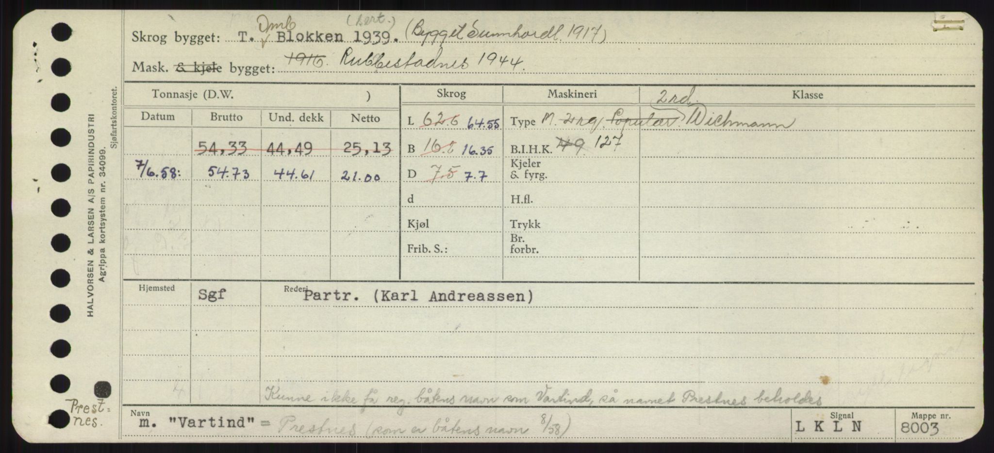 Sjøfartsdirektoratet med forløpere, Skipsmålingen, AV/RA-S-1627/H/Hd/L0029: Fartøy, P, s. 551