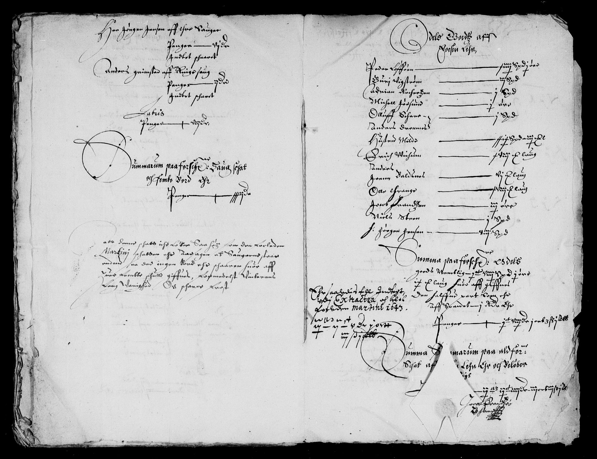 Rentekammeret inntil 1814, Reviderte regnskaper, Lensregnskaper, AV/RA-EA-5023/R/Rb/Rbw/L0079: Trondheim len, 1643-1644