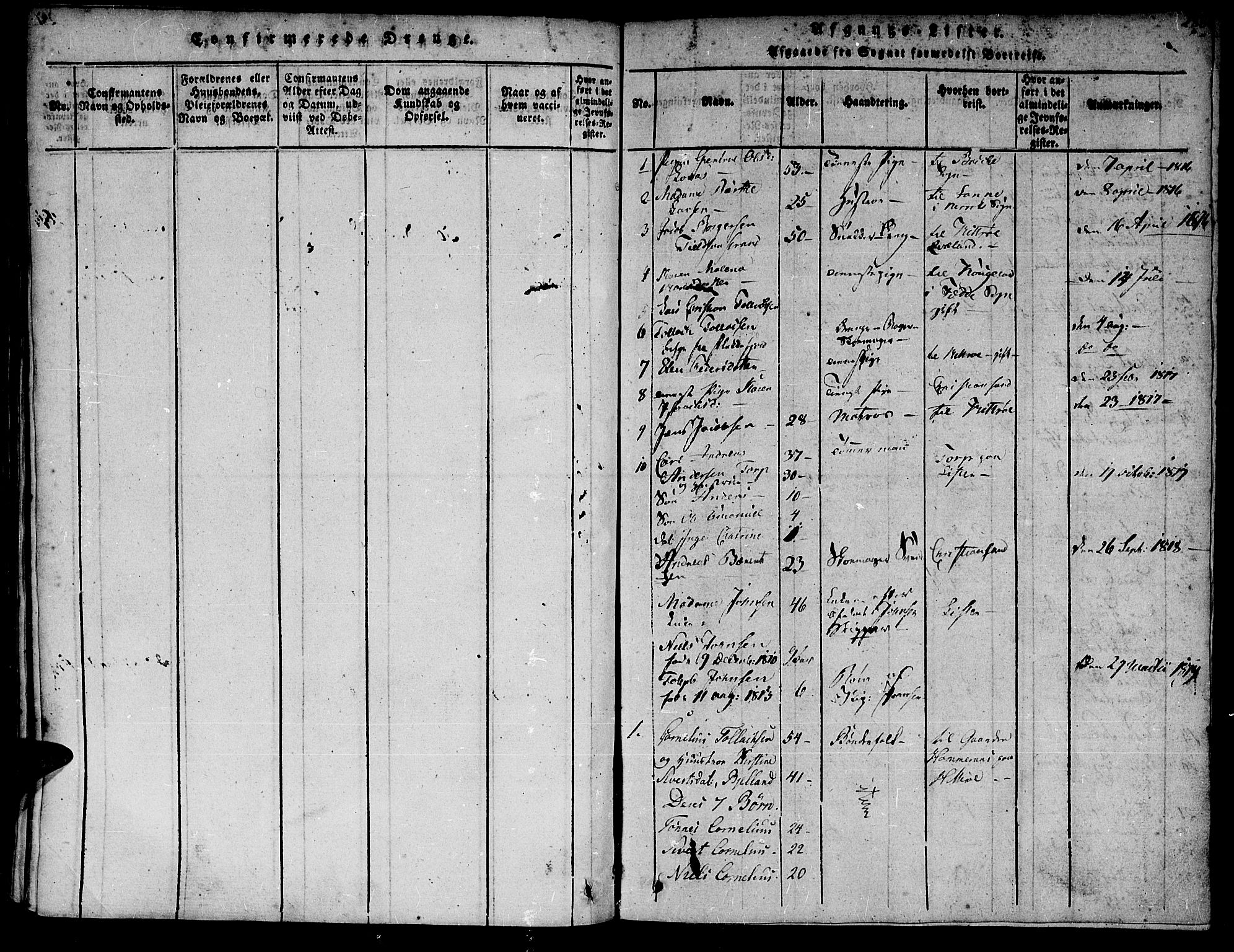 Flekkefjord sokneprestkontor, AV/SAK-1111-0012/F/Fa/Fac/L0002: Ministerialbok nr. A 2, 1815-1826, s. 288