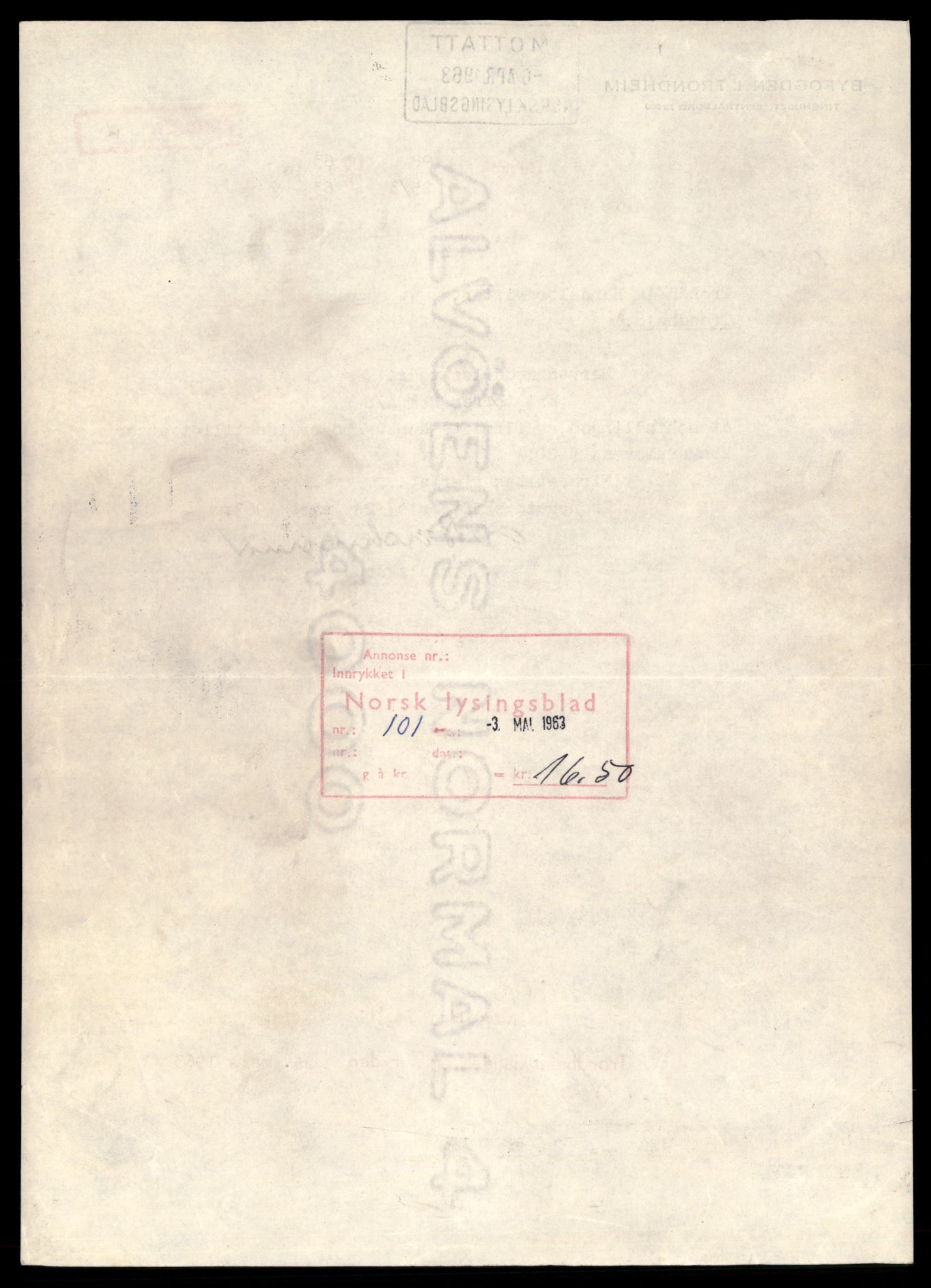 Trondheim byfogd, AV/SAT-A-0003/2/J/Jd/Jdb/L0005: Aksjeselskap, Hø-Ko, 1960-1964, s. 4