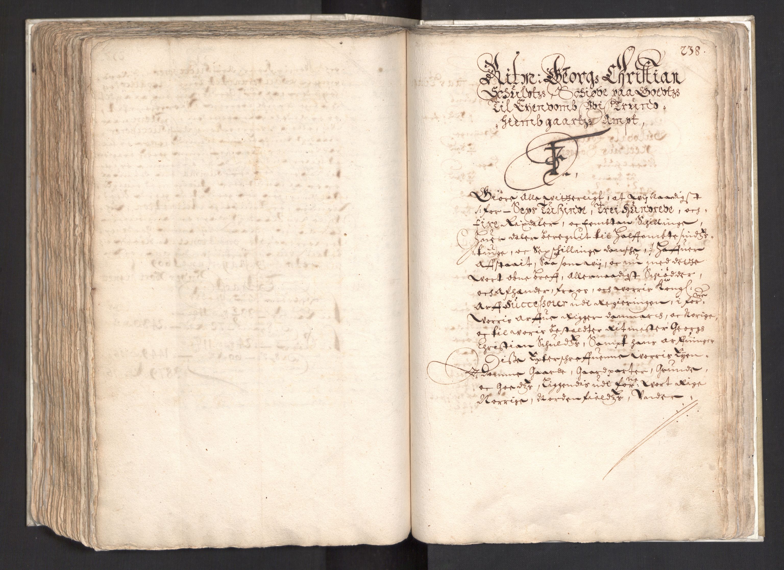 Rentekammeret, Kammerkanselliet, RA/EA-3111/G/Gg/Ggj/Ggja/L0003: Skjøtebok Oa (13), 1661-1669, s. 242