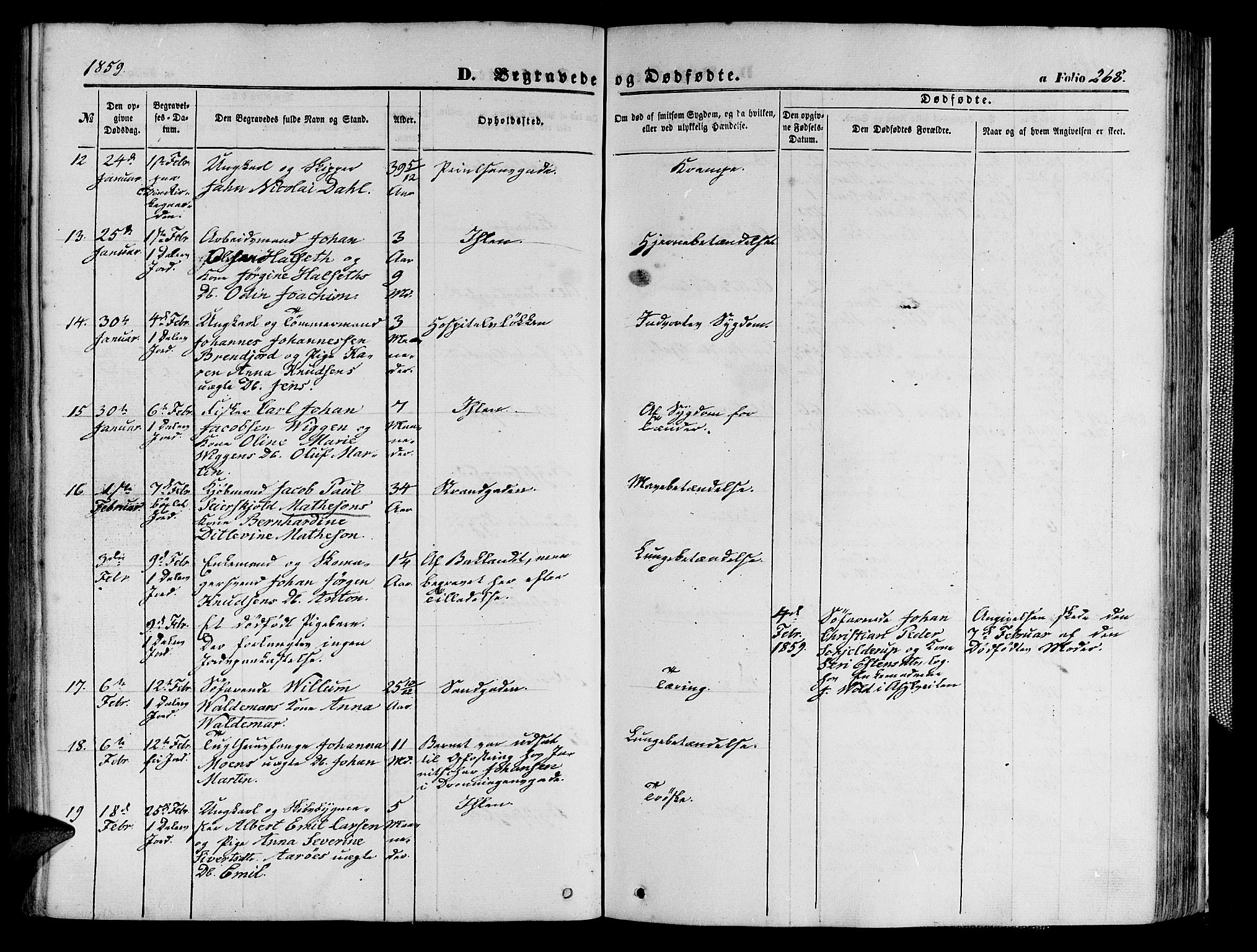 Ministerialprotokoller, klokkerbøker og fødselsregistre - Sør-Trøndelag, AV/SAT-A-1456/602/L0139: Klokkerbok nr. 602C07, 1859-1864, s. 268