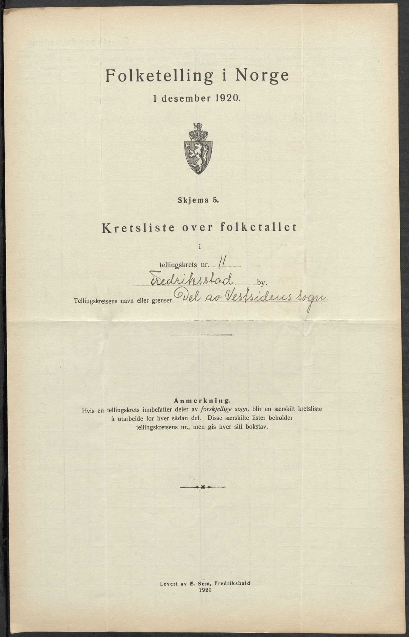 SAO, Folketelling 1920 for 0103 Fredrikstad kjøpstad, 1920, s. 35