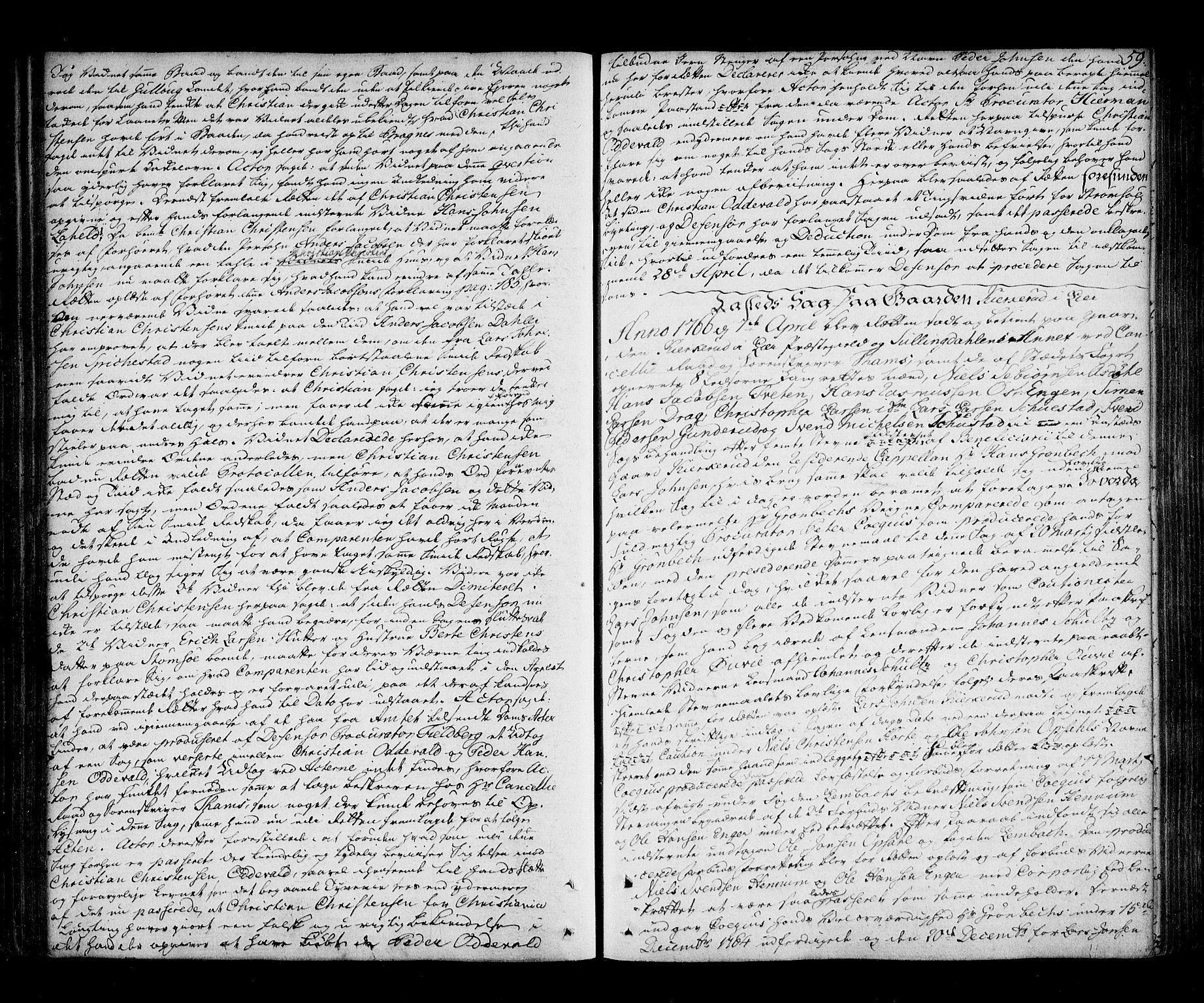 Lier, Røyken og Hurum sorenskriveri, AV/SAKO-A-89/F/Fa/L0055: Tingbok, 1765-1771, s. 59
