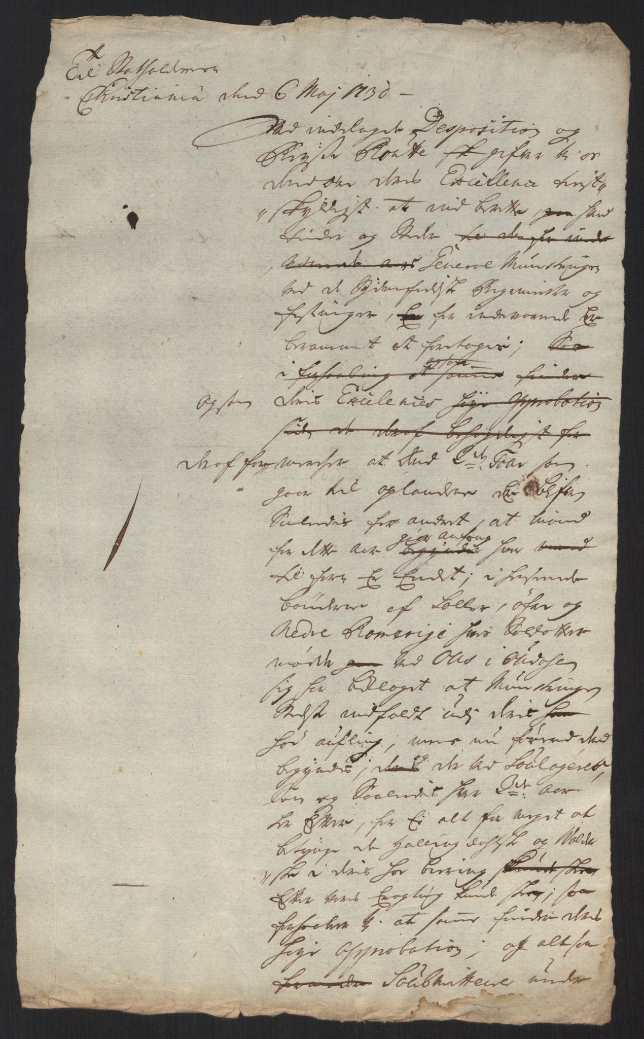 Kommanderende general (KG I) med Det norske krigsdirektorium, AV/RA-EA-5419/B/L0013: Kommanderende generals konsepter, 1730-1733, s. 55