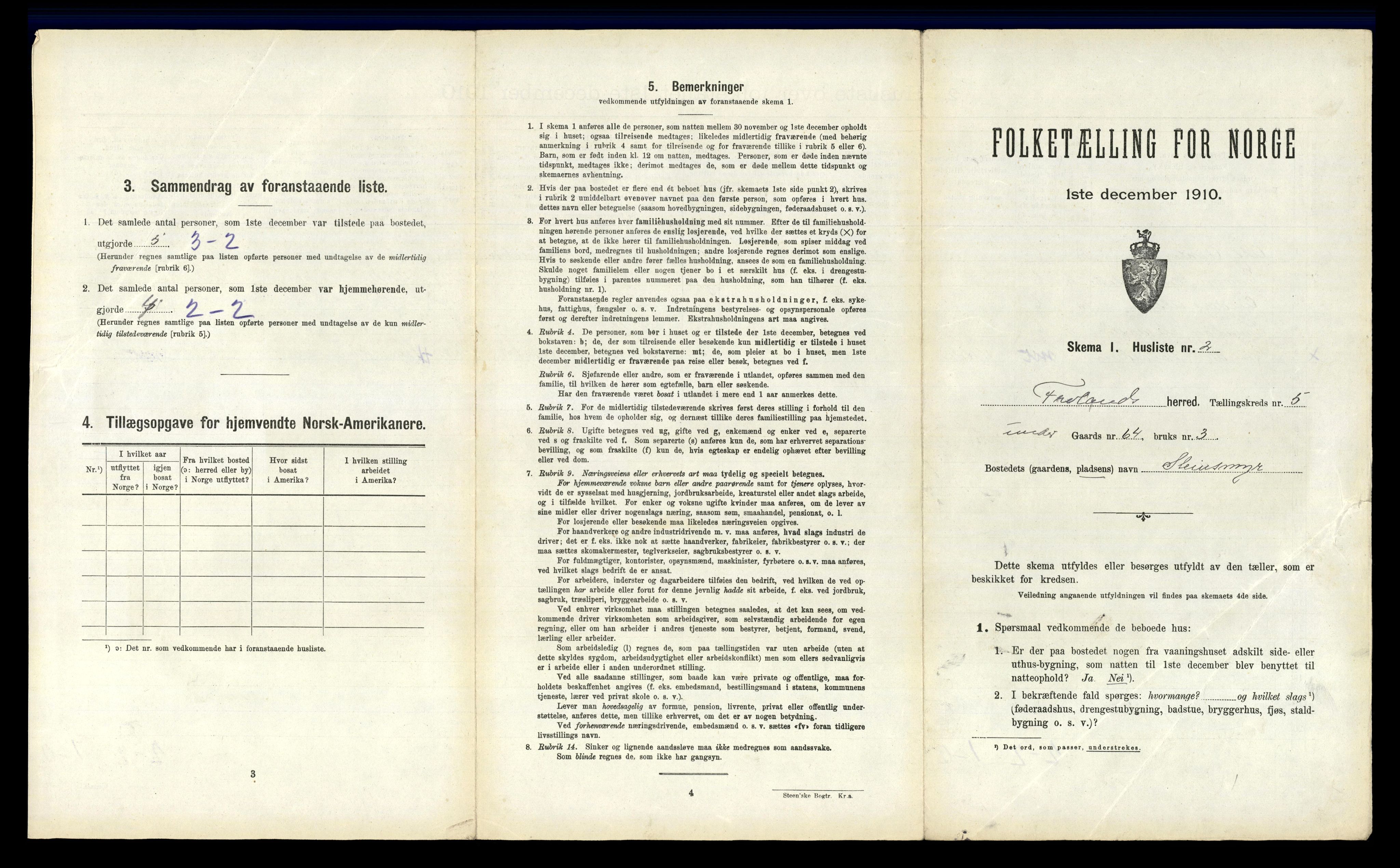 RA, Folketelling 1910 for 0919 Froland herred, 1910, s. 410