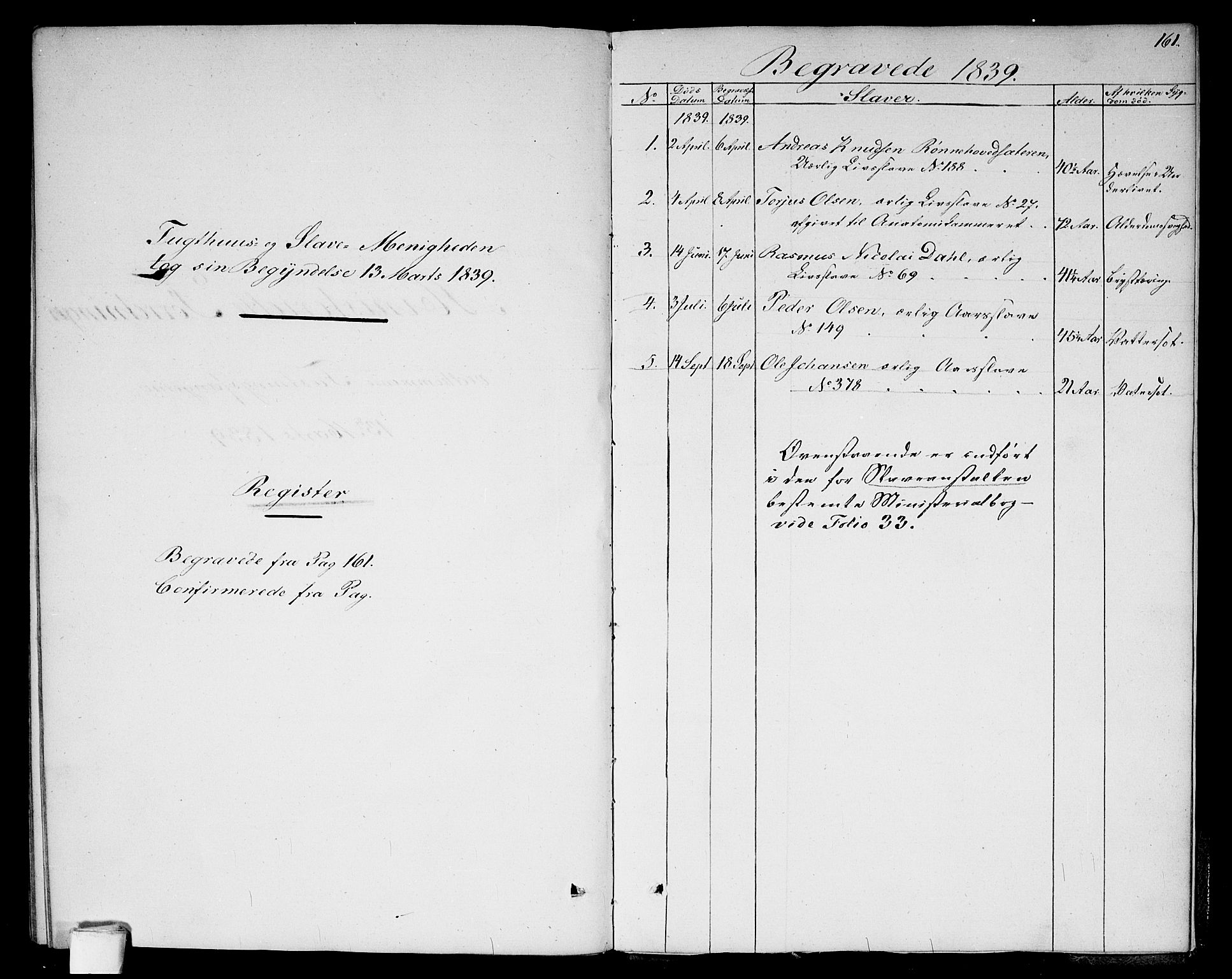 Garnisonsmenigheten Kirkebøker, SAO/A-10846/G/Ga/L0002: Klokkerbok nr. 2, 1810-1814, s. 161