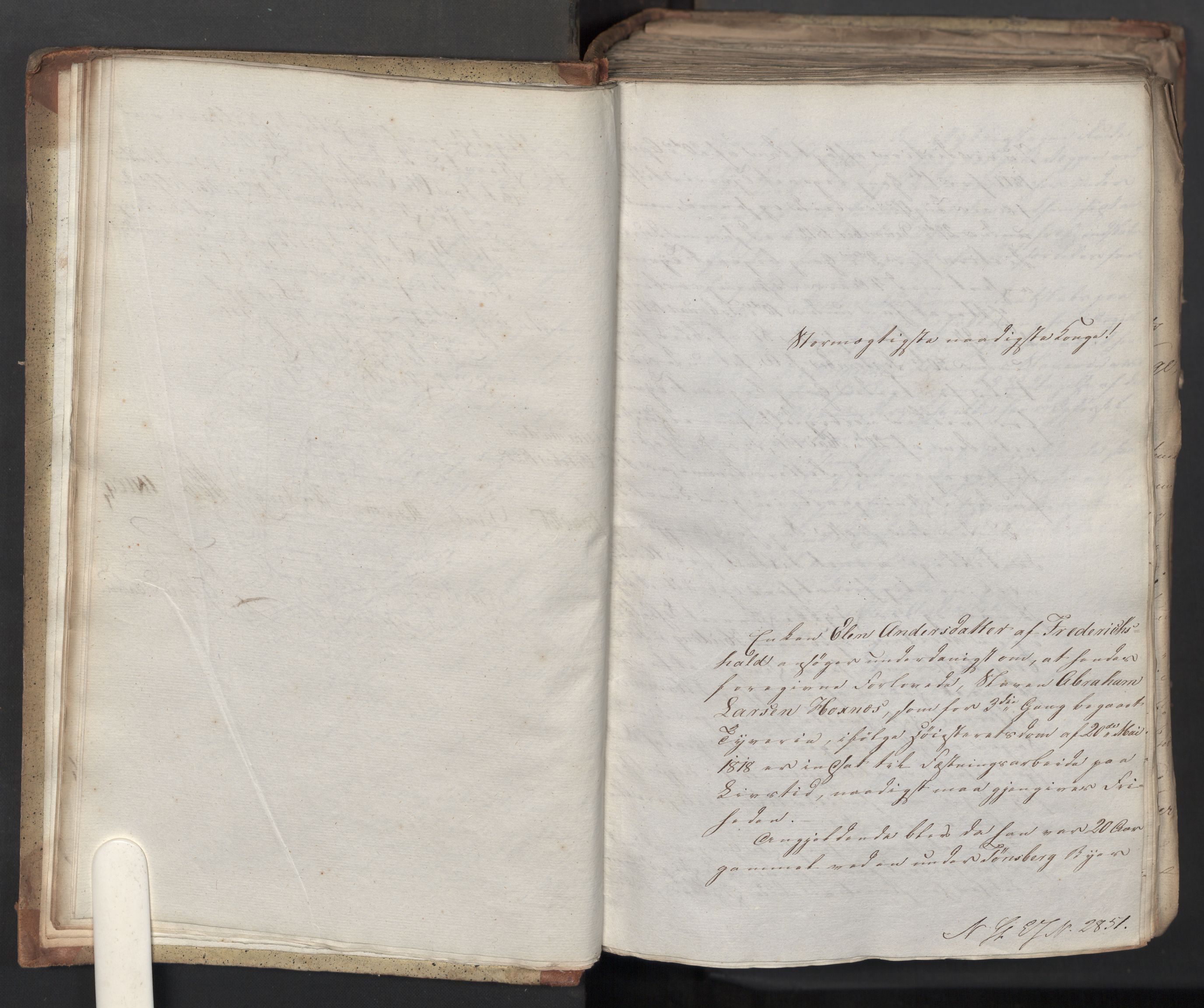 Statsrådsavdelingen i Stockholm, AV/RA-S-1003/D/Da/L0044: Regjeringsinnstillinger nr. 2846-3066, 1825, s. 14