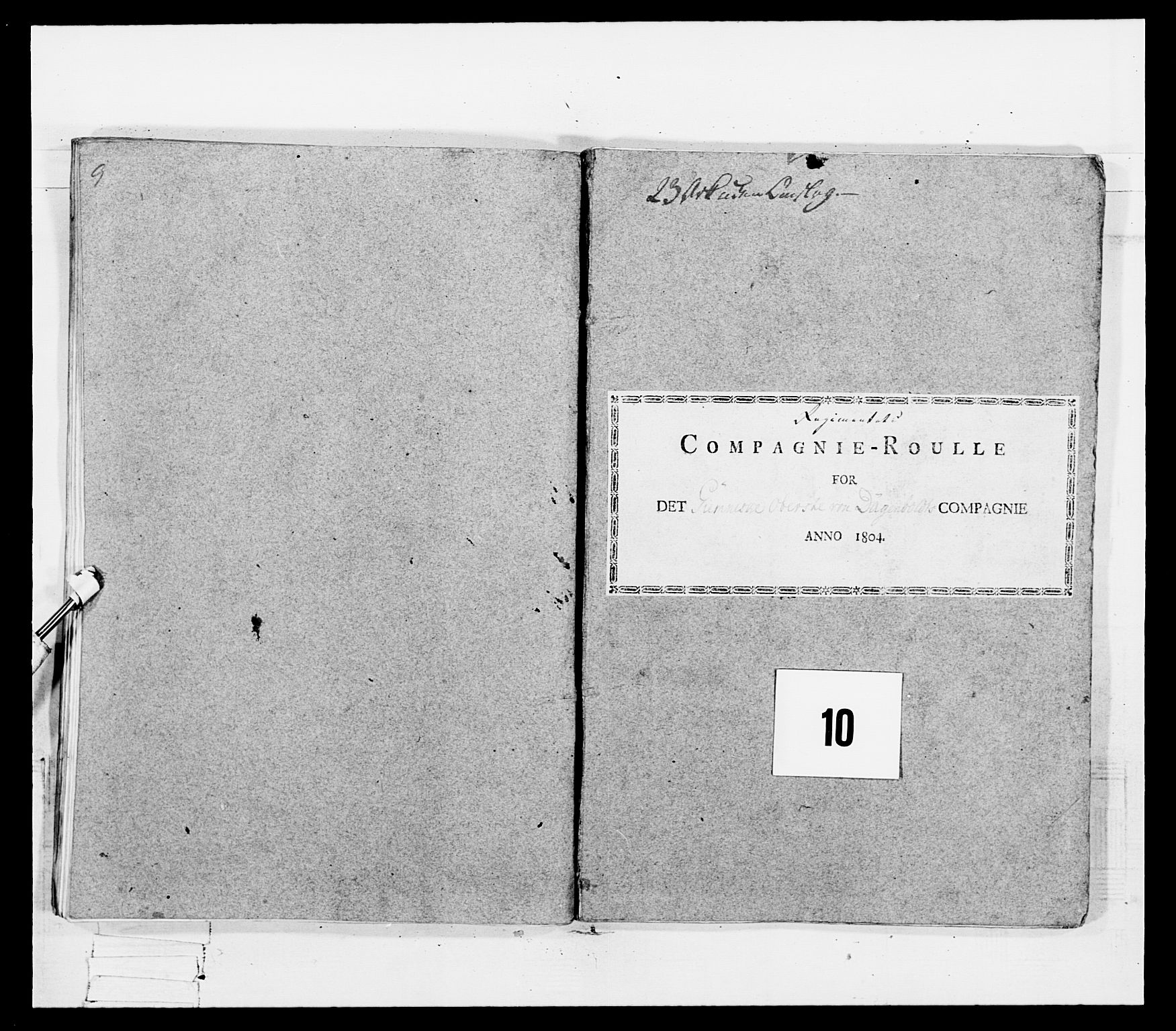 Generalitets- og kommissariatskollegiet, Det kongelige norske kommissariatskollegium, AV/RA-EA-5420/E/Eh/L0081: 2. Trondheimske nasjonale infanteriregiment, 1801-1804, s. 157