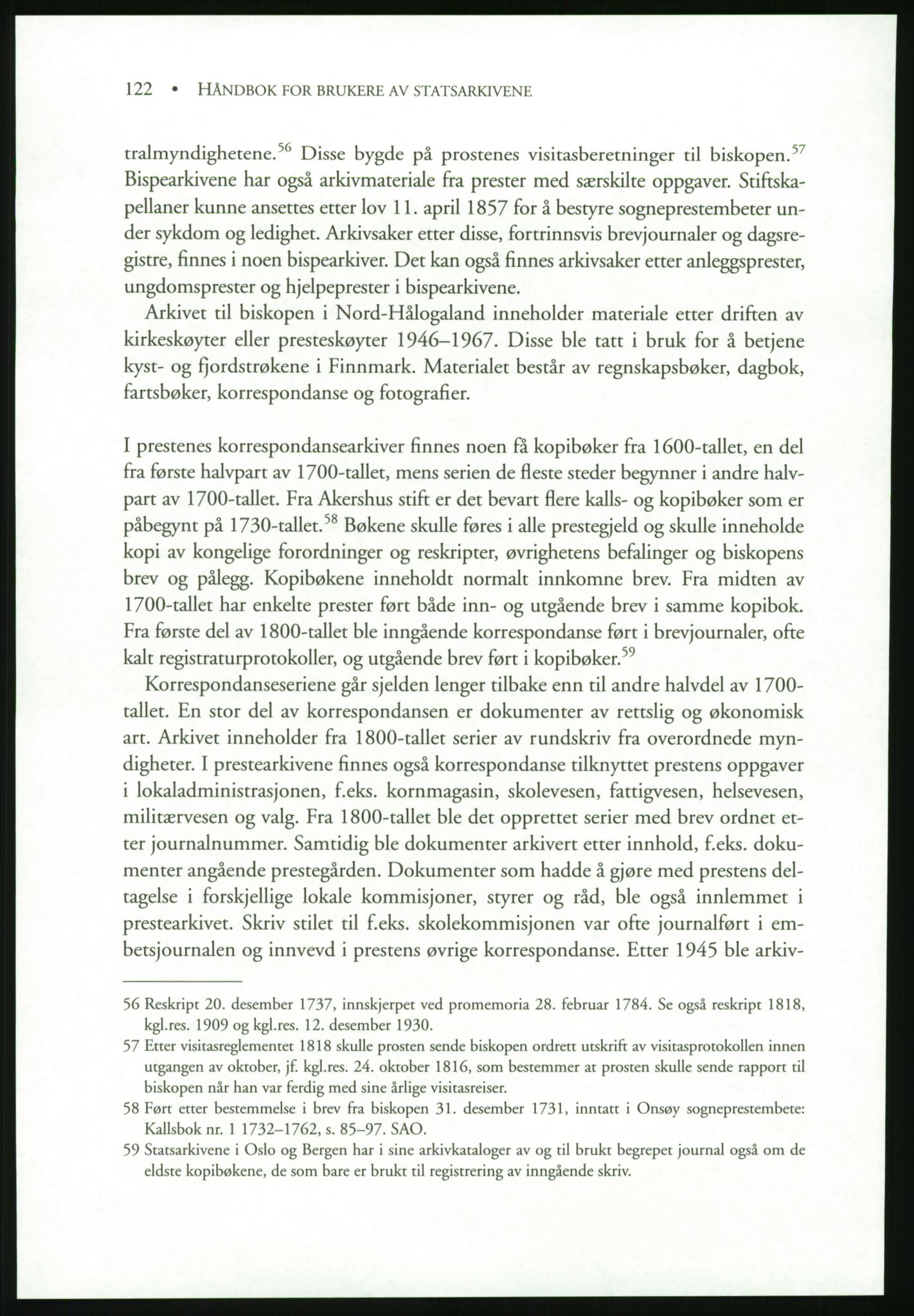 Publikasjoner utgitt av Arkivverket, PUBL/PUBL-001/B/0019: Liv Mykland: Håndbok for brukere av statsarkivene (2005), 2005, s. 122