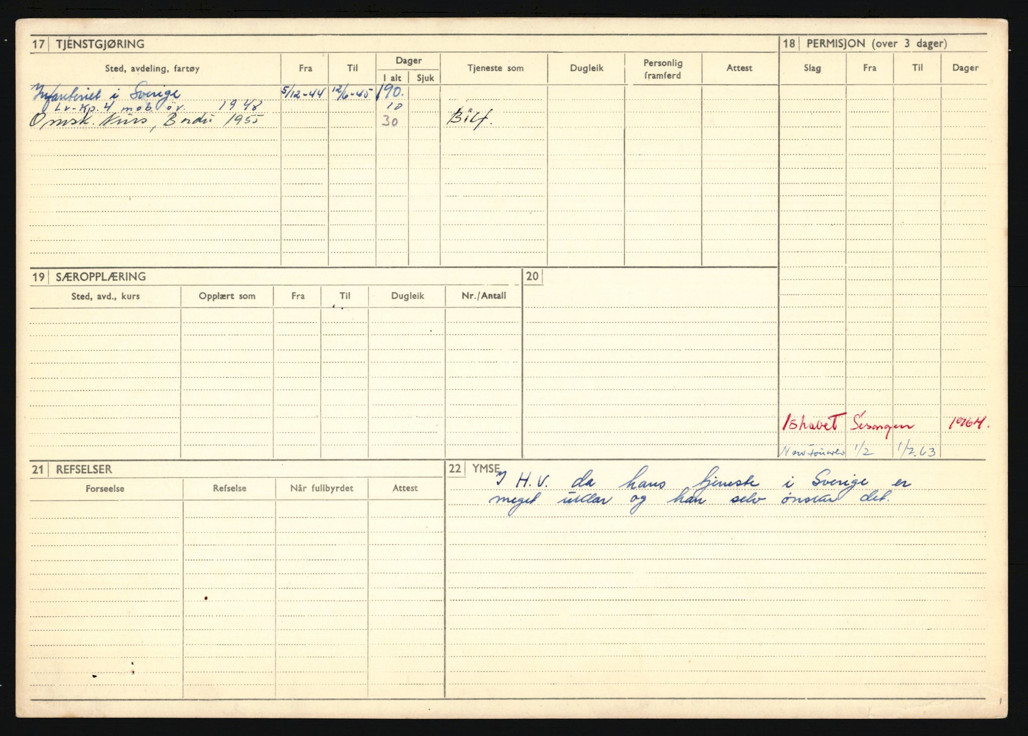 Forsvaret, Troms infanteriregiment nr. 16, AV/RA-RAFA-3146/P/Pa/L0024/0002: Rulleblad / Rulleblad for regimentets menige mannskaper, årsklasse 1941, 1941, s. 445