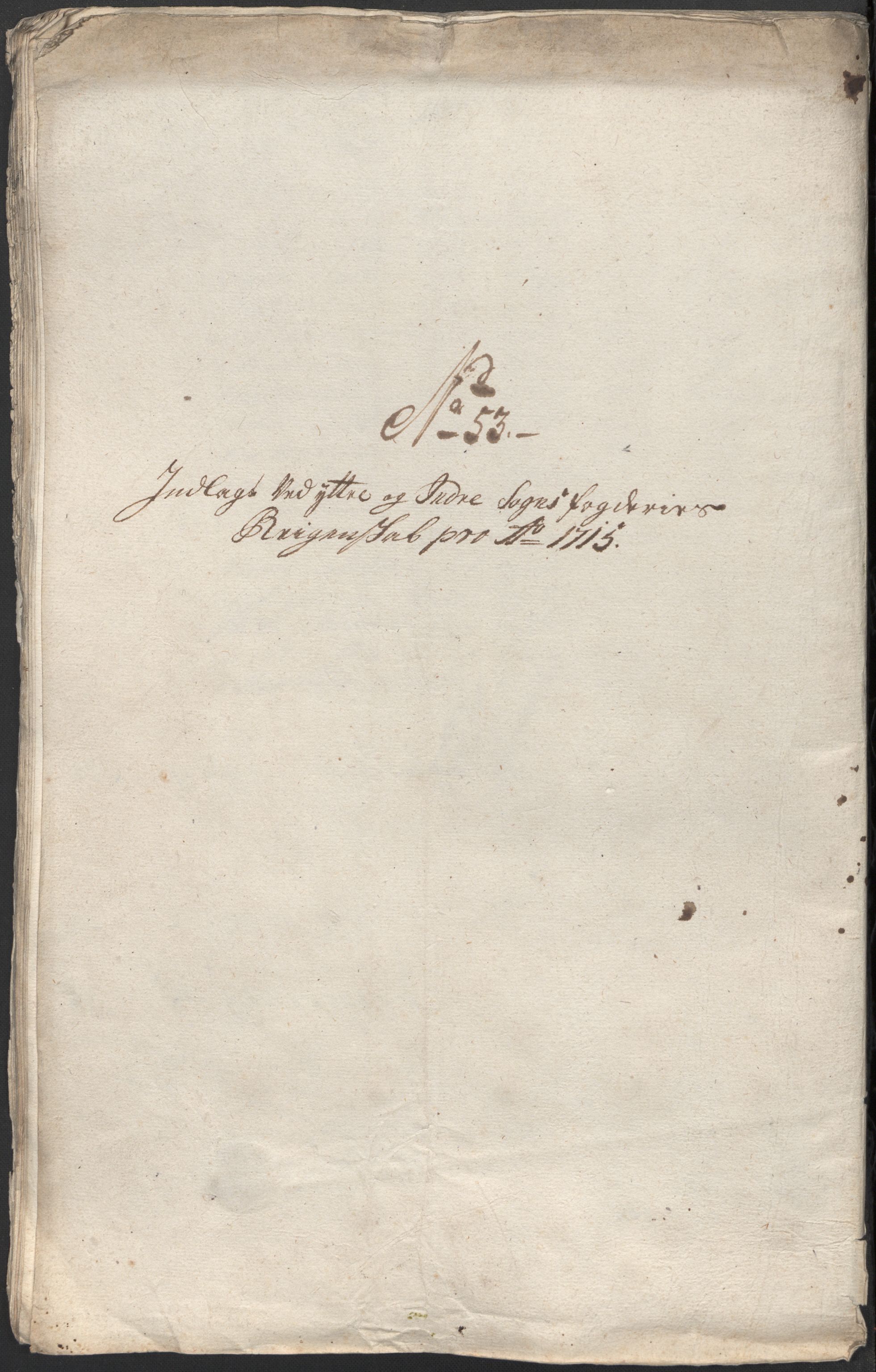 Rentekammeret inntil 1814, Reviderte regnskaper, Fogderegnskap, AV/RA-EA-4092/R52/L3320: Fogderegnskap Sogn, 1715-1716, s. 240