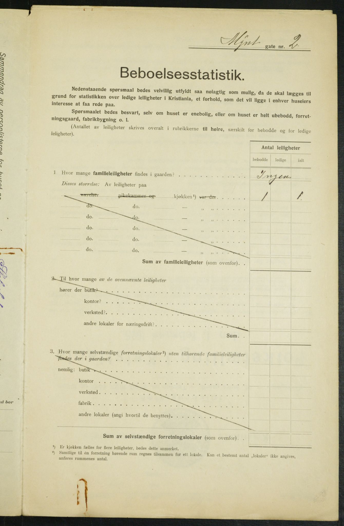 OBA, Kommunal folketelling 1.2.1915 for Kristiania, 1915, s. 67774