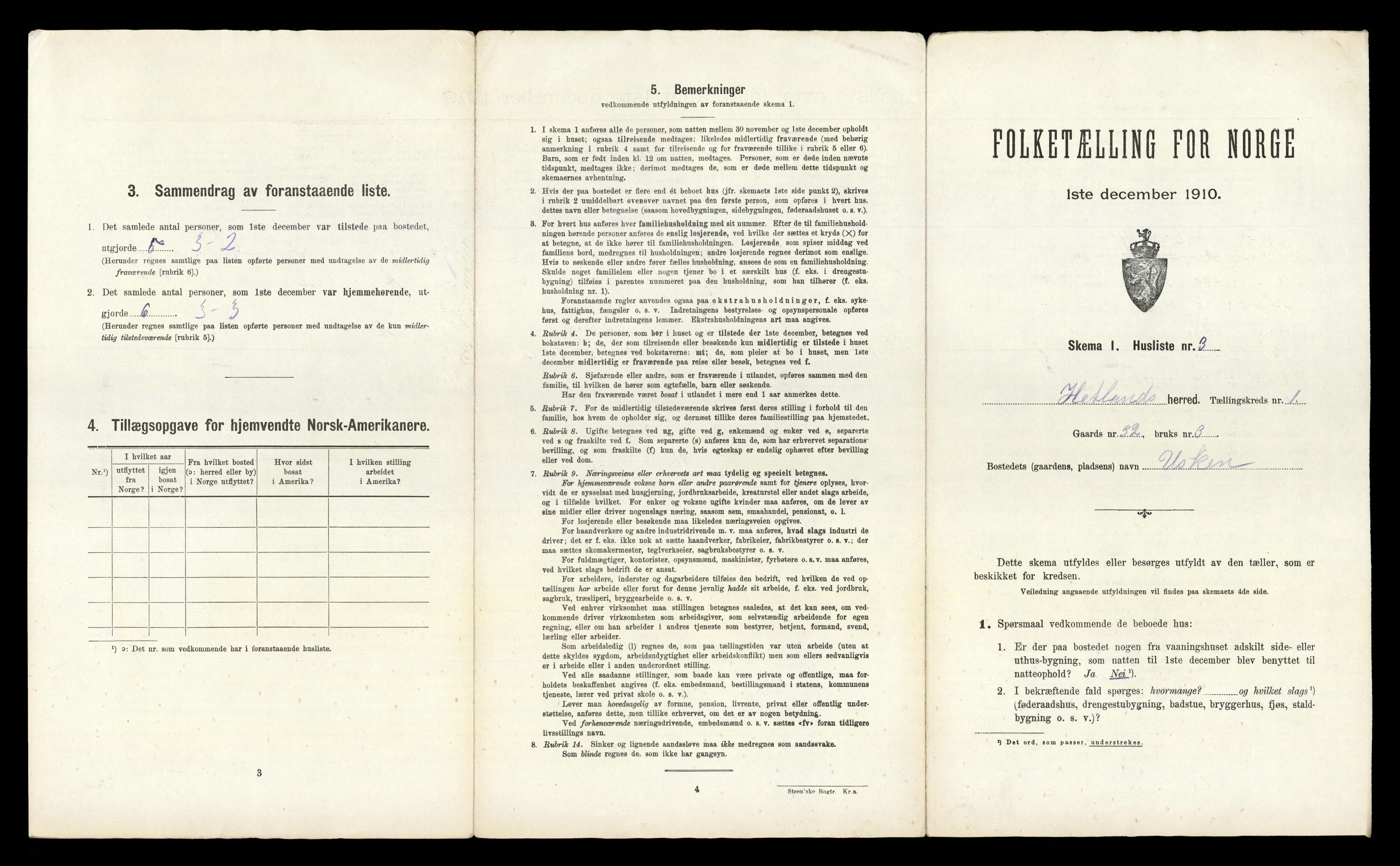 RA, Folketelling 1910 for 1126 Hetland herred, 1910, s. 63