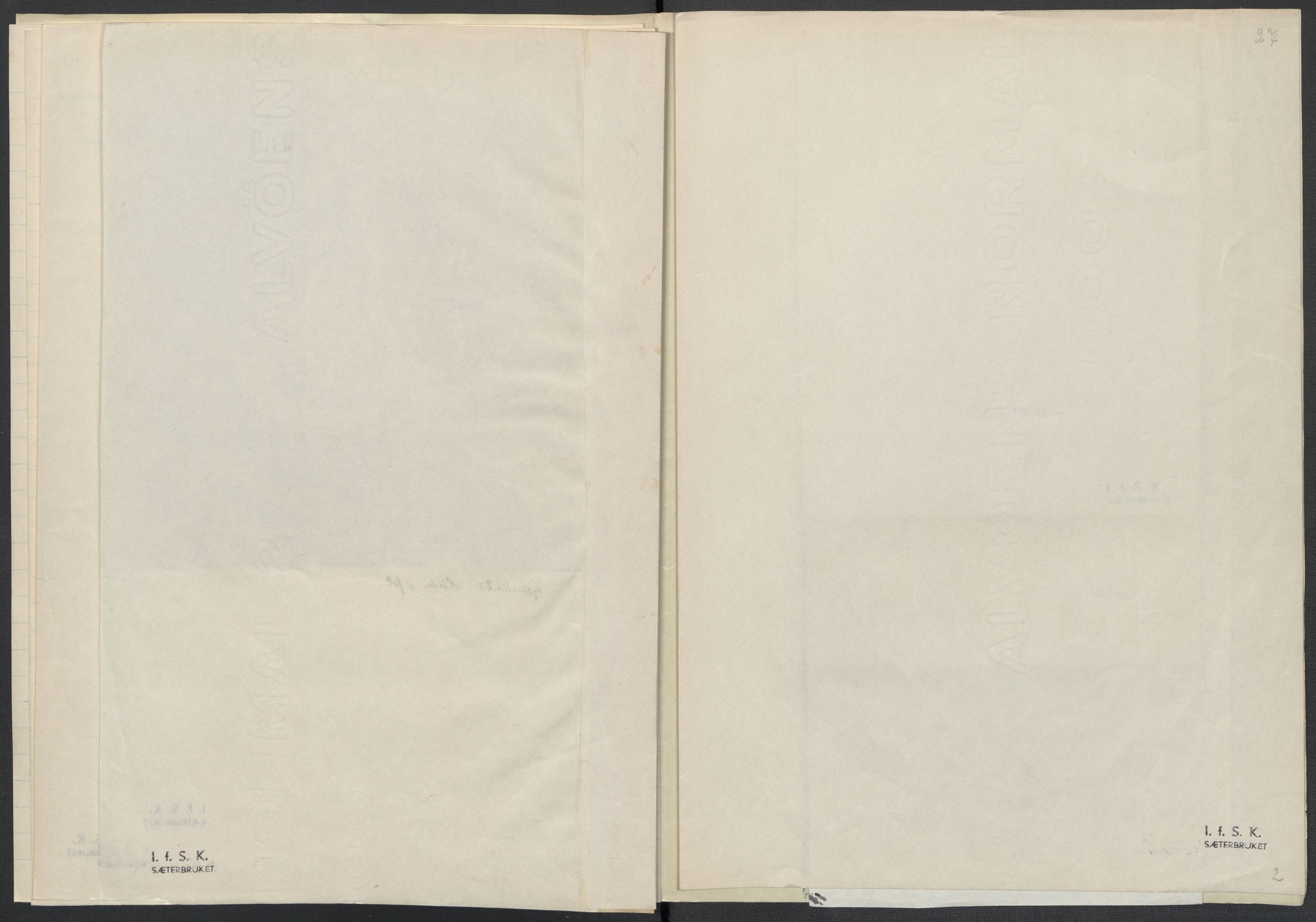 Instituttet for sammenlignende kulturforskning, AV/RA-PA-0424/F/Fc/L0009/0003: Eske B9: / Hordaland (perm XXIV), 1933-1938, s. 27