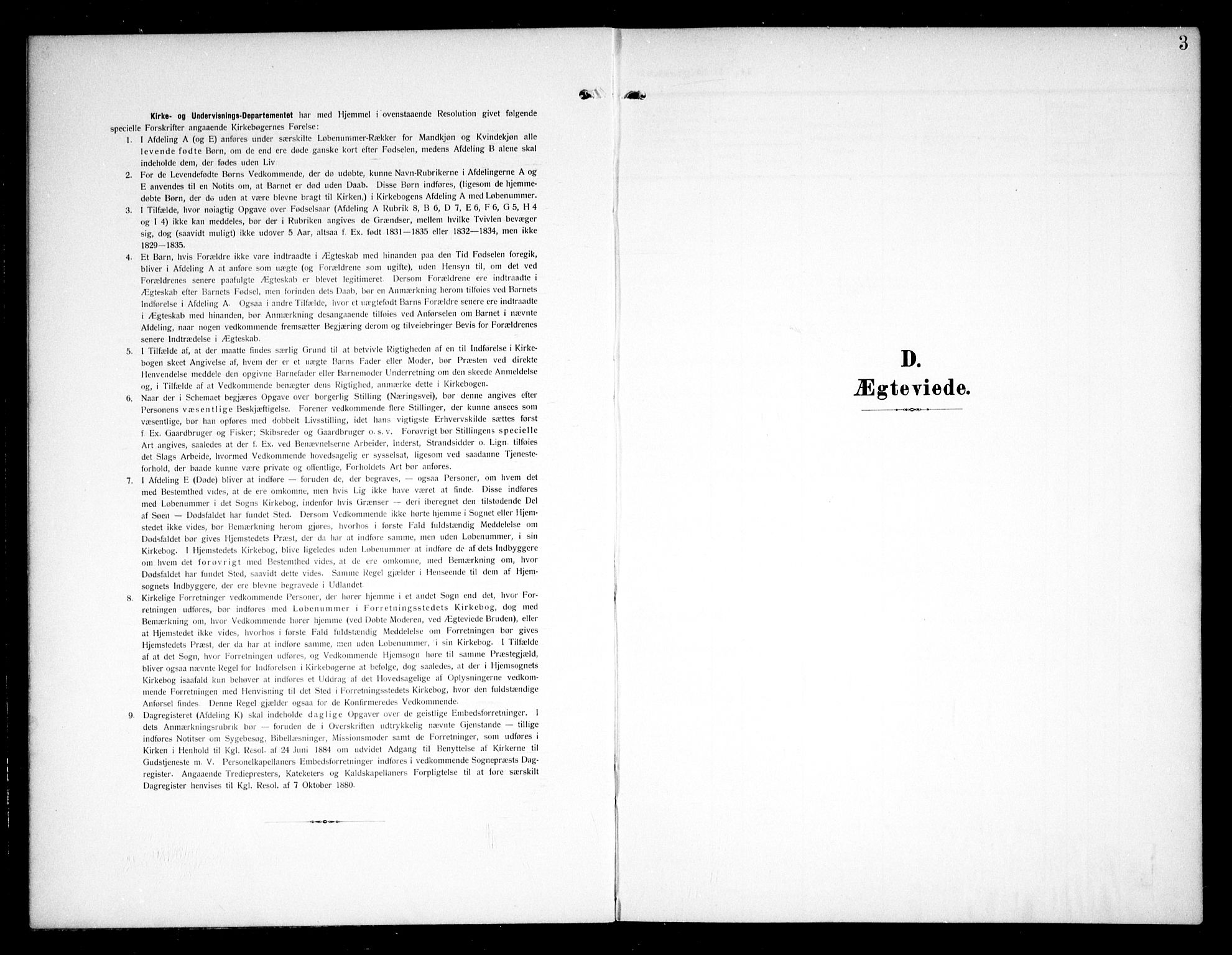 Halden prestekontor Kirkebøker, SAO/A-10909/G/Ga/L0011: Klokkerbok nr. 11, 1906-1934, s. 3