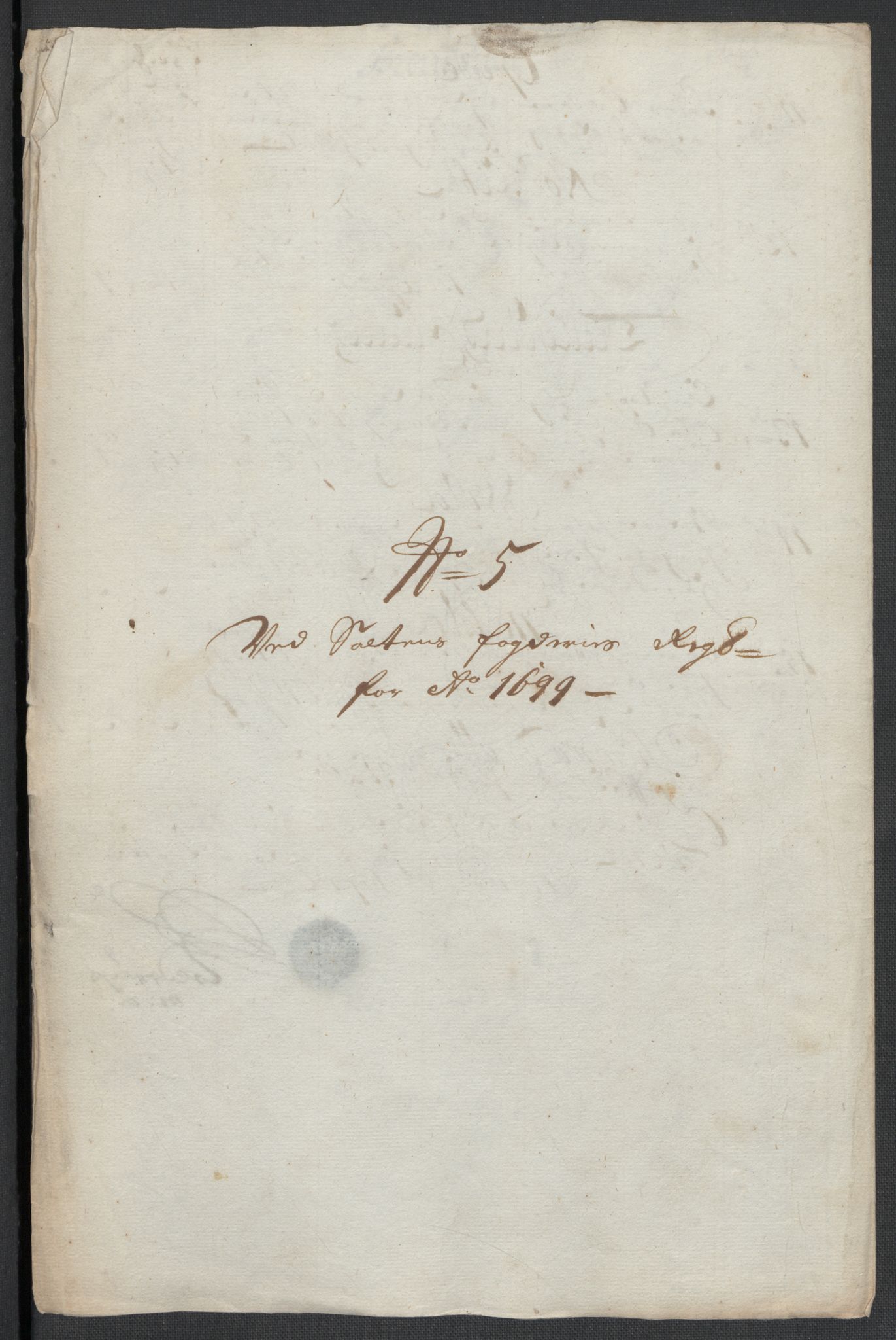 Rentekammeret inntil 1814, Reviderte regnskaper, Fogderegnskap, RA/EA-4092/R66/L4579: Fogderegnskap Salten, 1697-1700, s. 322