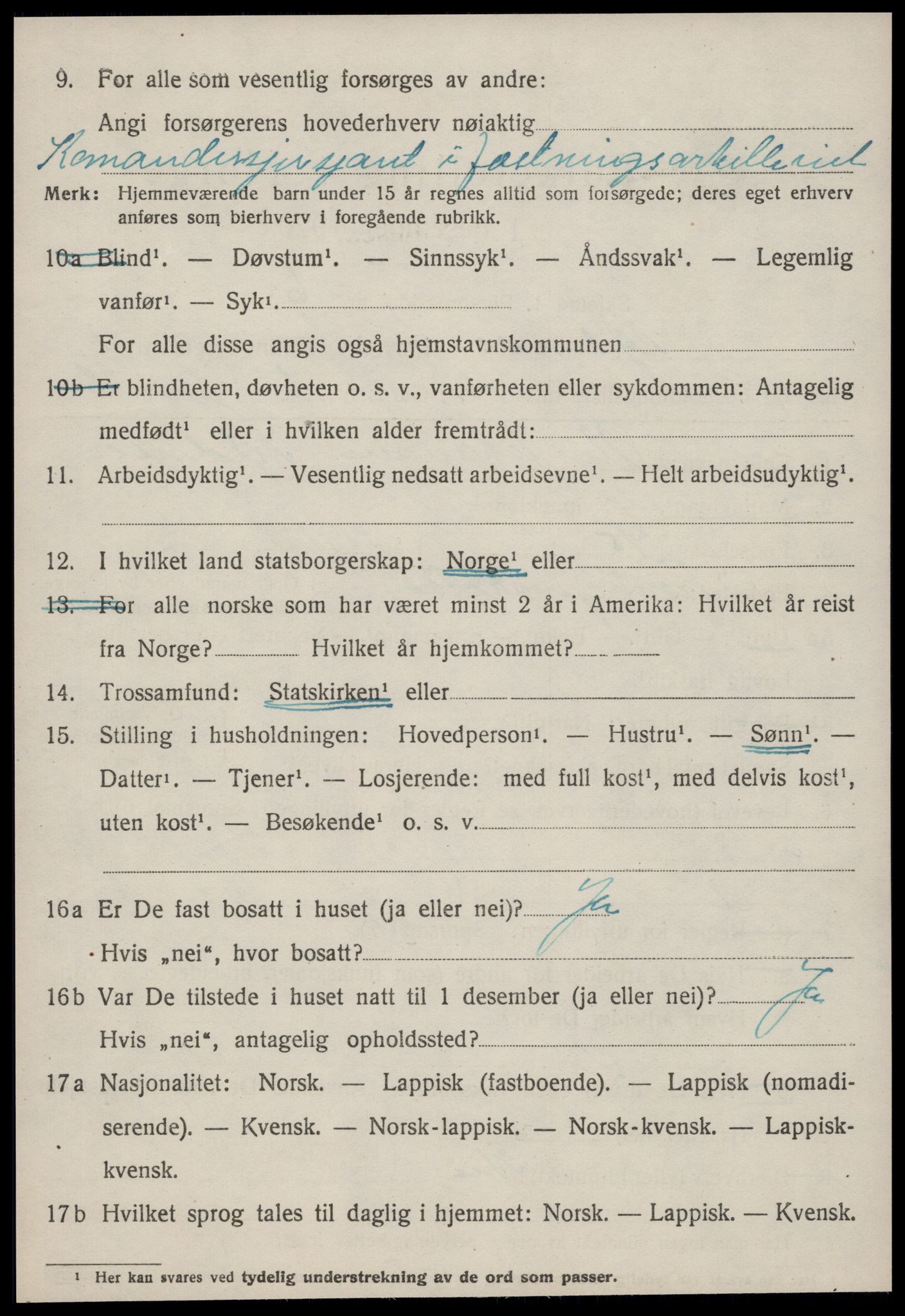 SAT, Folketelling 1920 for 1622 Agdenes herred, 1920, s. 1034