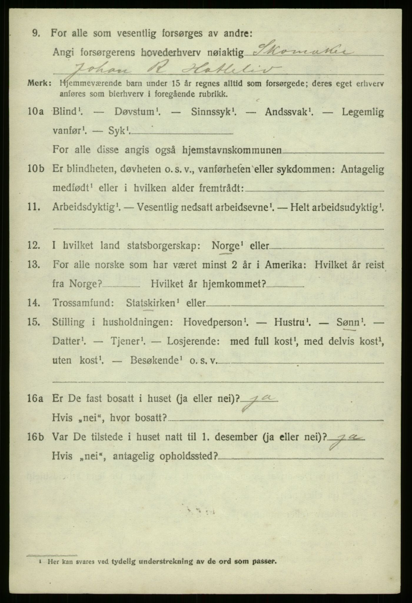 SAB, Folketelling 1920 for 1444 Hornindal herred, 1920, s. 799