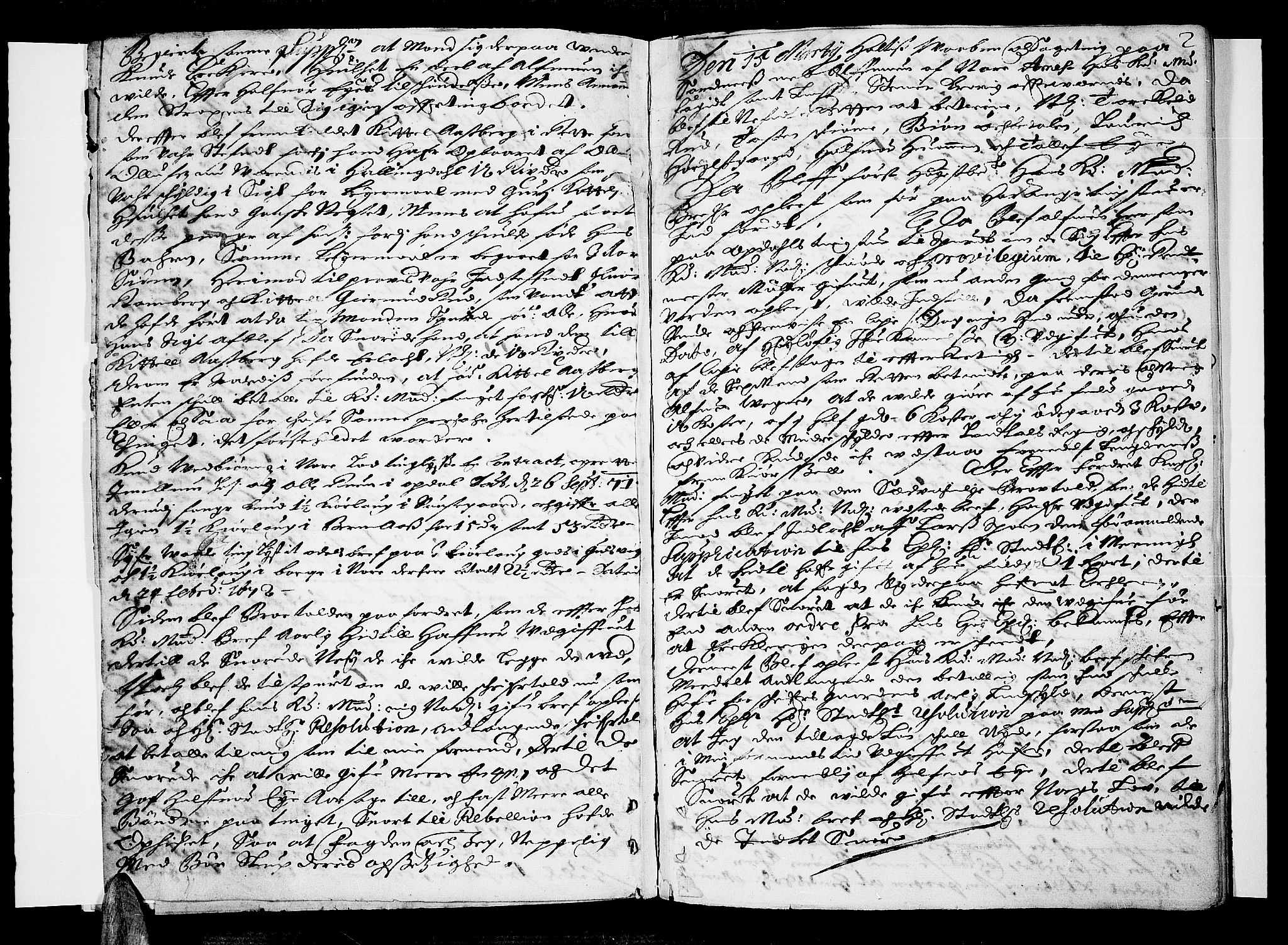 Numedal og Sandsvær sorenskriveri, SAKO/A-128/F/Fa/Faa/L0009: Tingbøker, 1675, s. 1b-2a