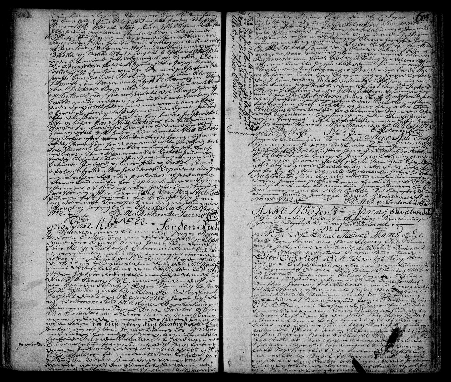 Lier, Røyken og Hurum sorenskriveri, SAKO/A-89/G/Ga/Gaa/L0002: Pantebok nr. II, 1725-1755, s. 604