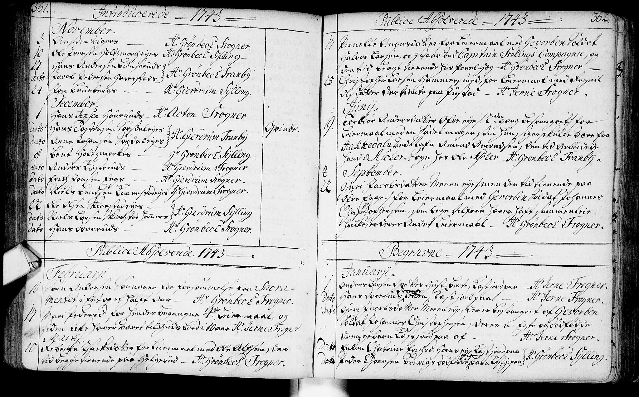 Lier kirkebøker, SAKO/A-230/F/Fa/L0003: Ministerialbok nr. I 3, 1727-1748, s. 361-362