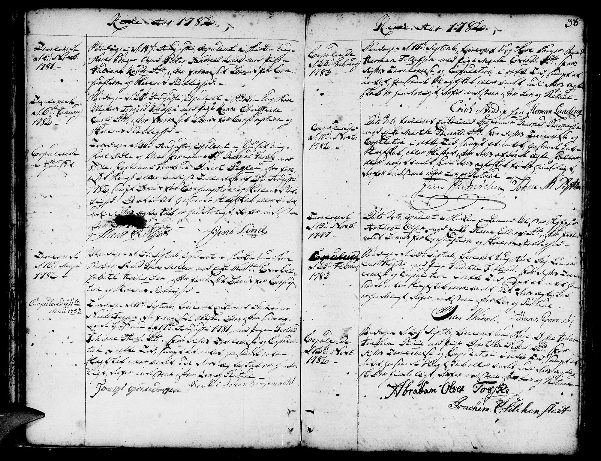 Nykirken Sokneprestembete, SAB/A-77101/H/Haa/L0008: Ministerialbok nr. A 8, 1776-1814, s. 36