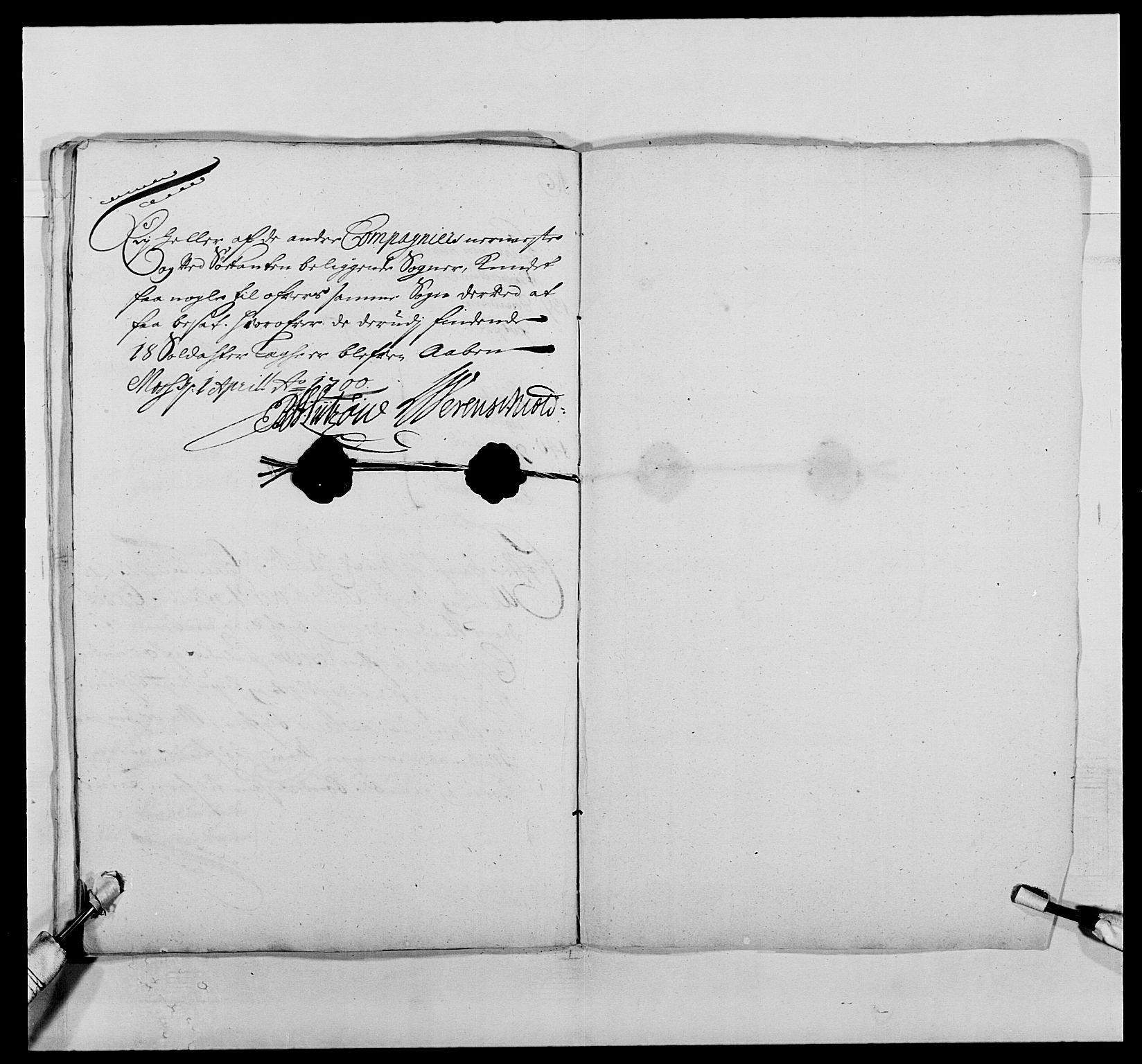Kommanderende general (KG I) med Det norske krigsdirektorium, AV/RA-EA-5419/E/Ea/L0494: Smålenske regiment, 1697-1717, s. 241