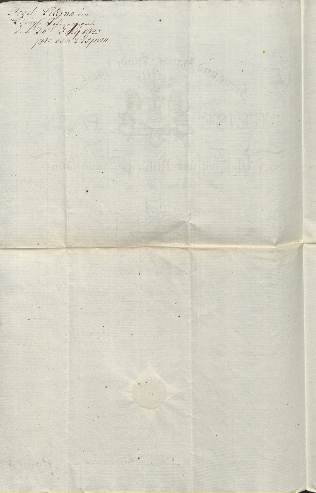 Bergen politikammer / politidistrikt, SAB/A-60401/L.b, 1816-1822, s. 286
