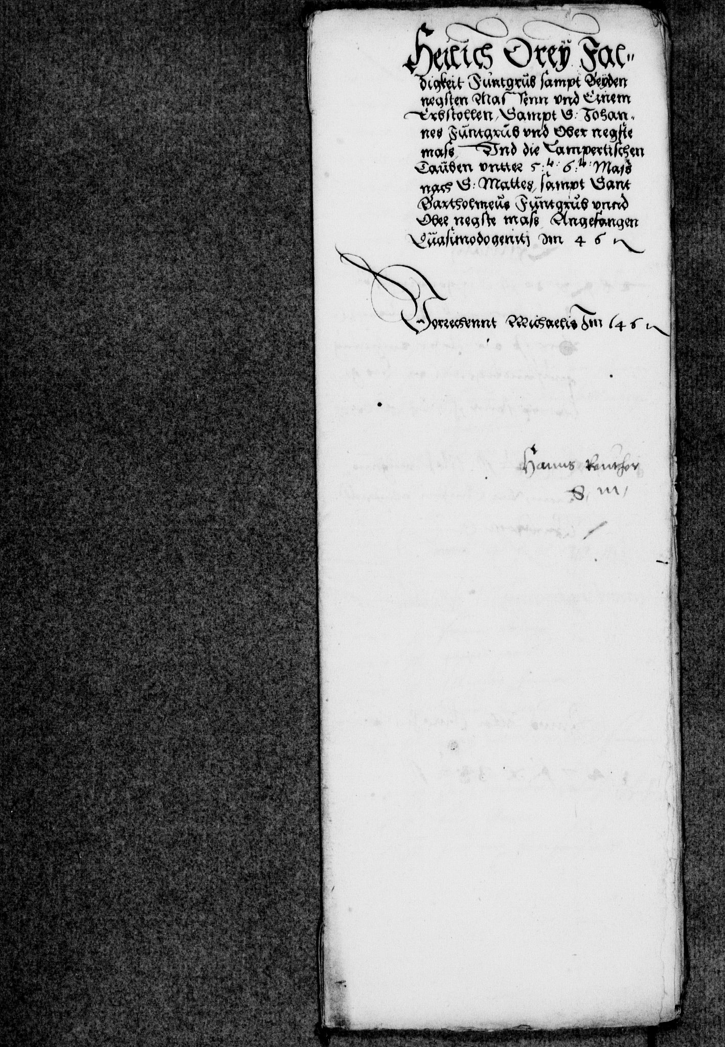 Tyske Kansellis innenrikske avdeling, RA/EA-5864/E/L0003: 4  Bergverkssaker, 1545-1546, s. 200