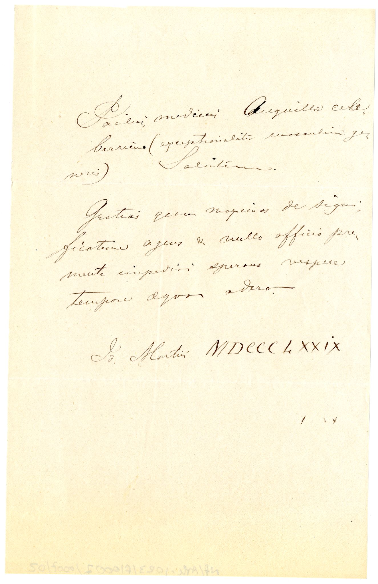 Diderik Maria Aalls brevsamling, NF/Ark-1023/F/L0002: D.M. Aalls brevsamling. B - C, 1799-1889, s. 14