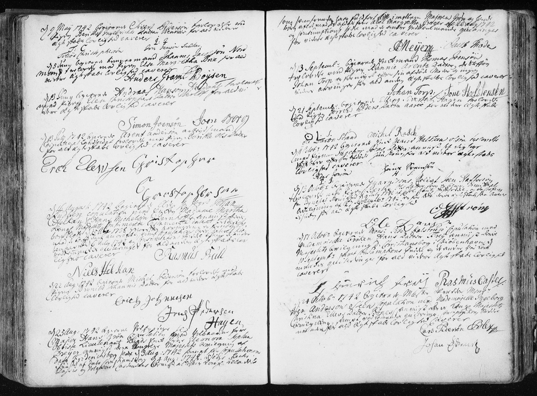 Ministerialprotokoller, klokkerbøker og fødselsregistre - Sør-Trøndelag, AV/SAT-A-1456/601/L0036: Ministerialbok nr. 601A04, 1729-1769