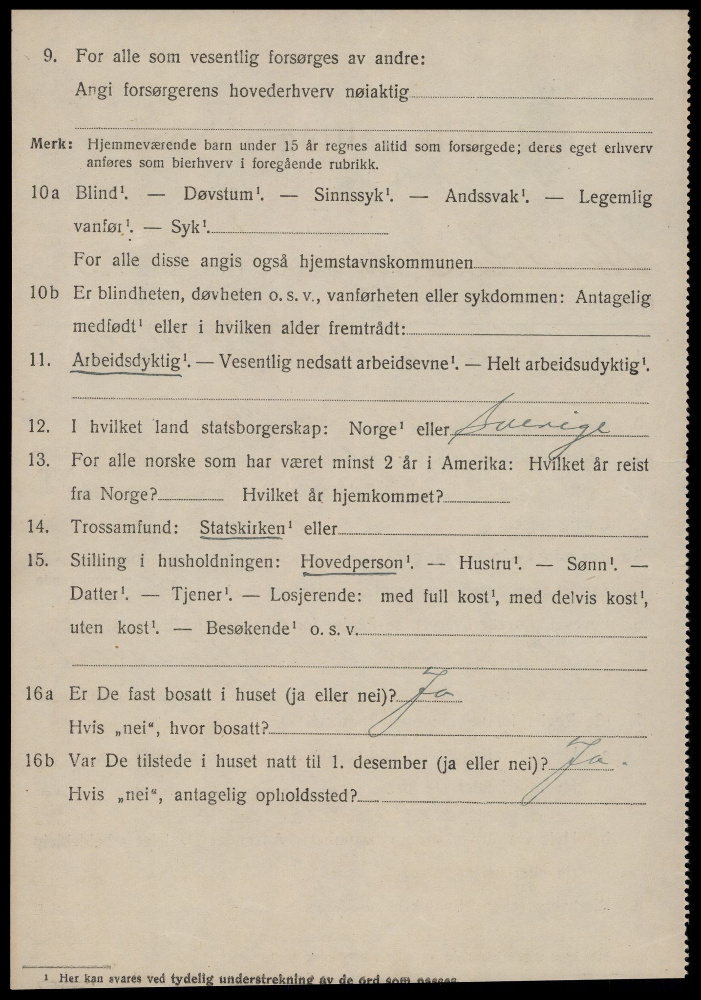 SAT, Folketelling 1920 for 1525 Stranda herred, 1920, s. 2416