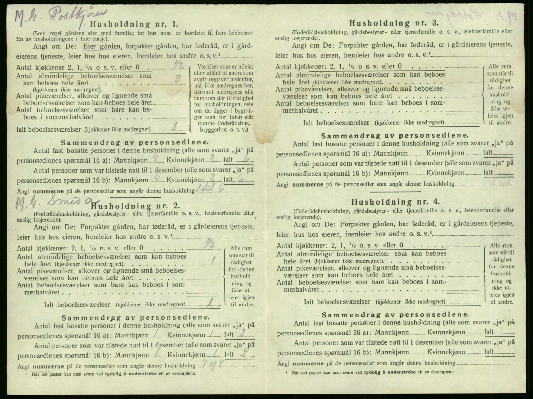 SAKO, Folketelling 1920 for 0721 Sem herred, 1920, s. 2095