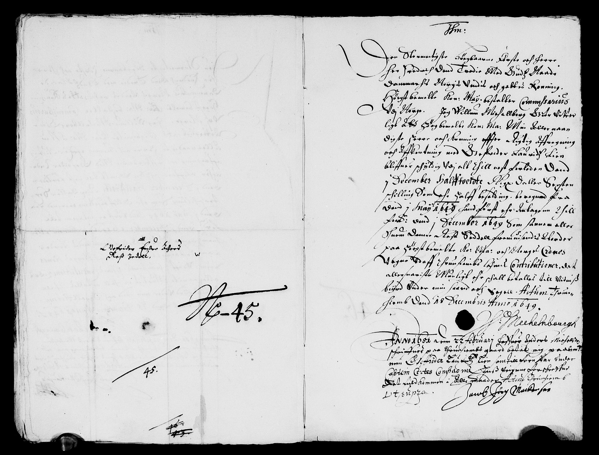 Rentekammeret inntil 1814, Reviderte regnskaper, Lensregnskaper, AV/RA-EA-5023/R/Rb/Rbw/L0102: Trondheim len, 1650-1652