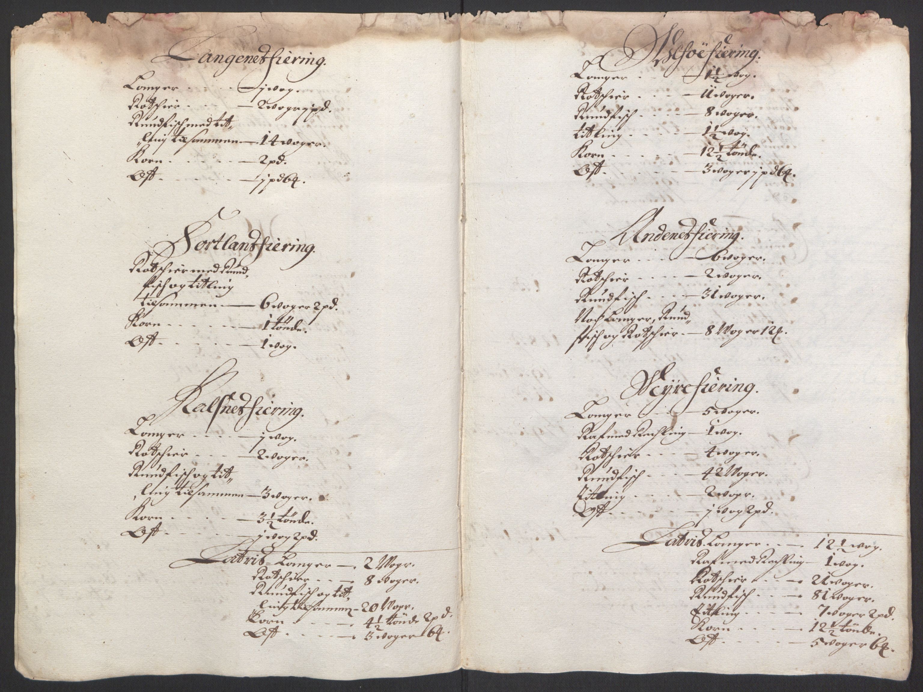 Rentekammeret inntil 1814, Reviderte regnskaper, Fogderegnskap, RA/EA-4092/R67/L4676: Fogderegnskap Vesterålen, Andenes og Lofoten, 1691-1693, s. 29