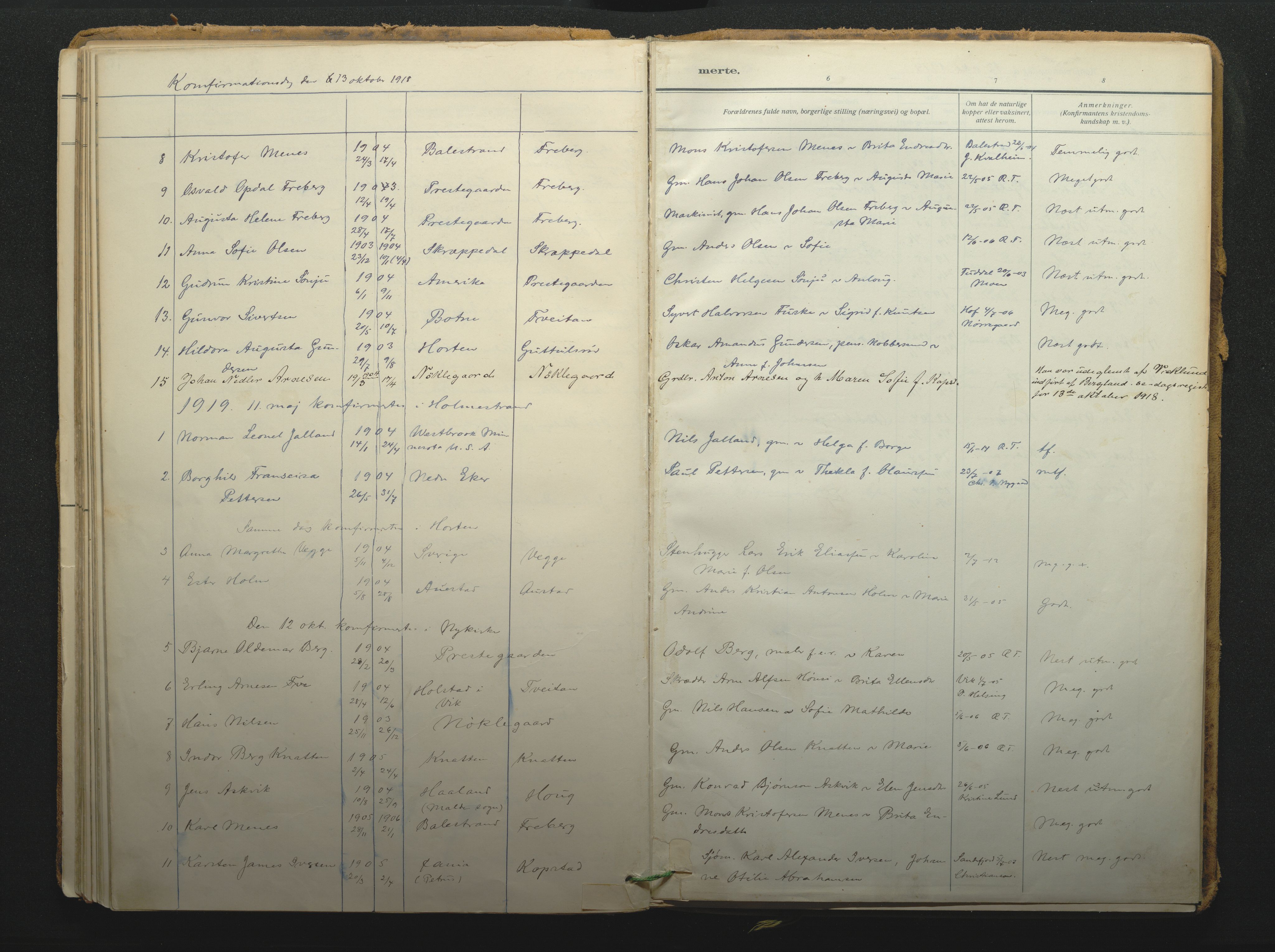 Borre kirkebøker, AV/SAKO-A-338/F/Fc/L0003: Ministerialbok nr. III 3, 1896-1919, s. 77