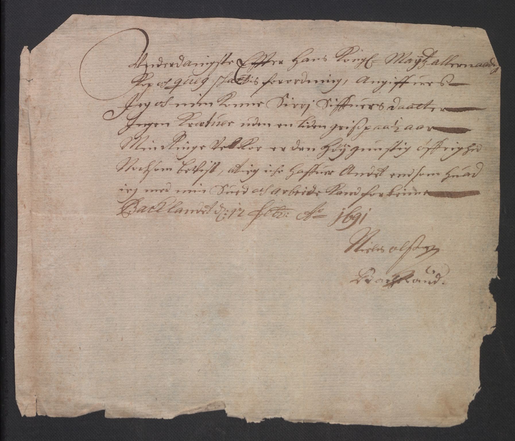 Rentekammeret inntil 1814, Reviderte regnskaper, Byregnskaper, AV/RA-EA-4066/R/Rs/L0506: [S2] Kontribusjonsregnskap, 1691-1692, s. 585