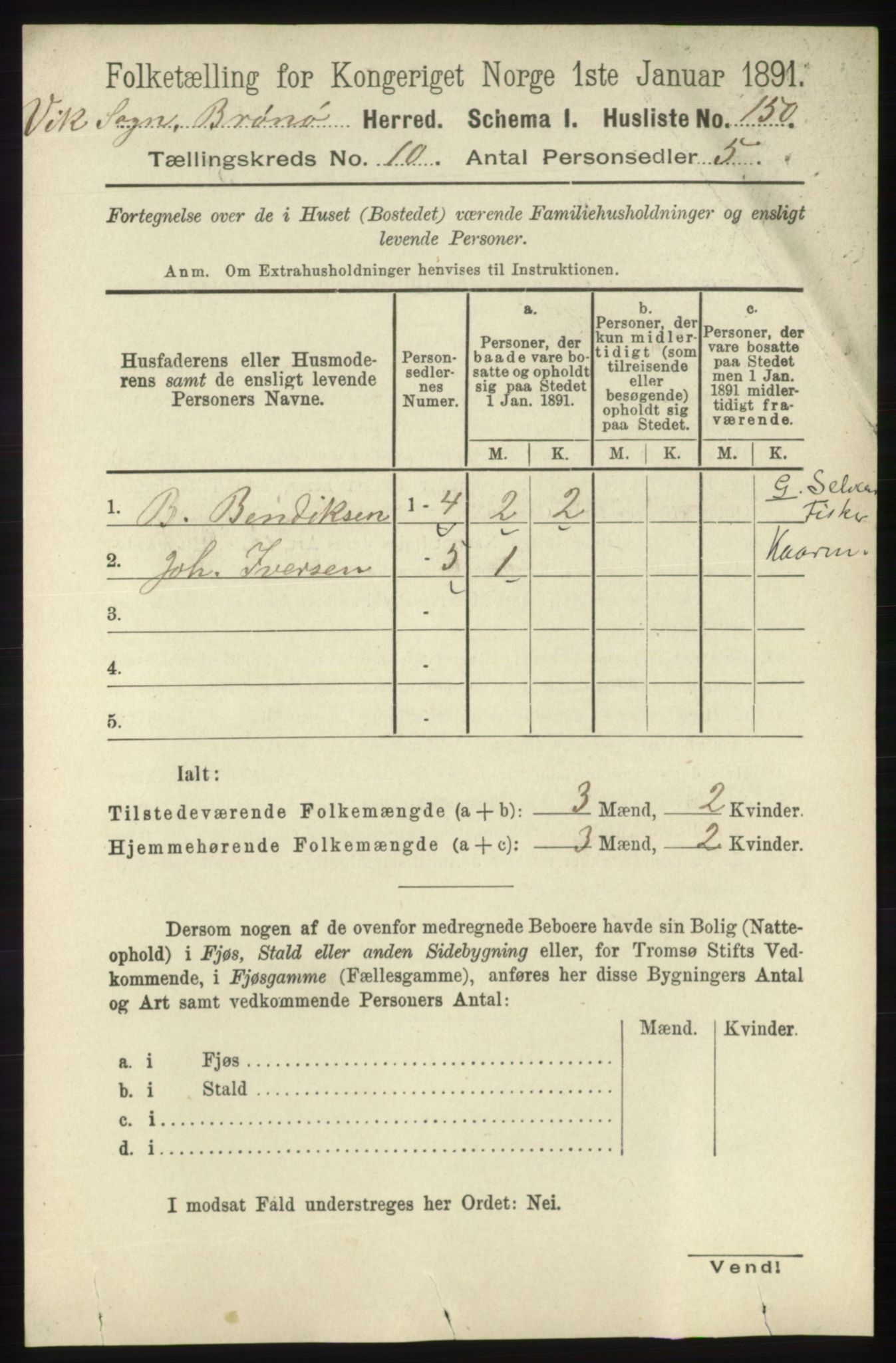 RA, Folketelling 1891 for 1814 Brønnøy herred, 1891, s. 5719