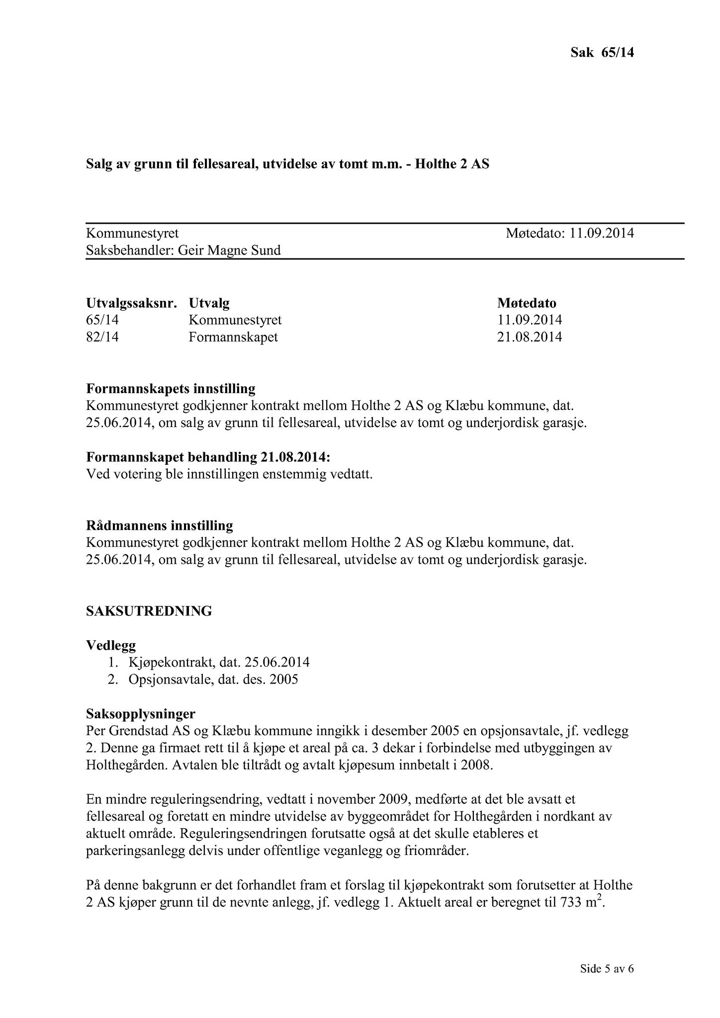 Klæbu Kommune, TRKO/KK/01-KS/L007: Kommunestyret - Møtedokumenter, 2014, s. 1805