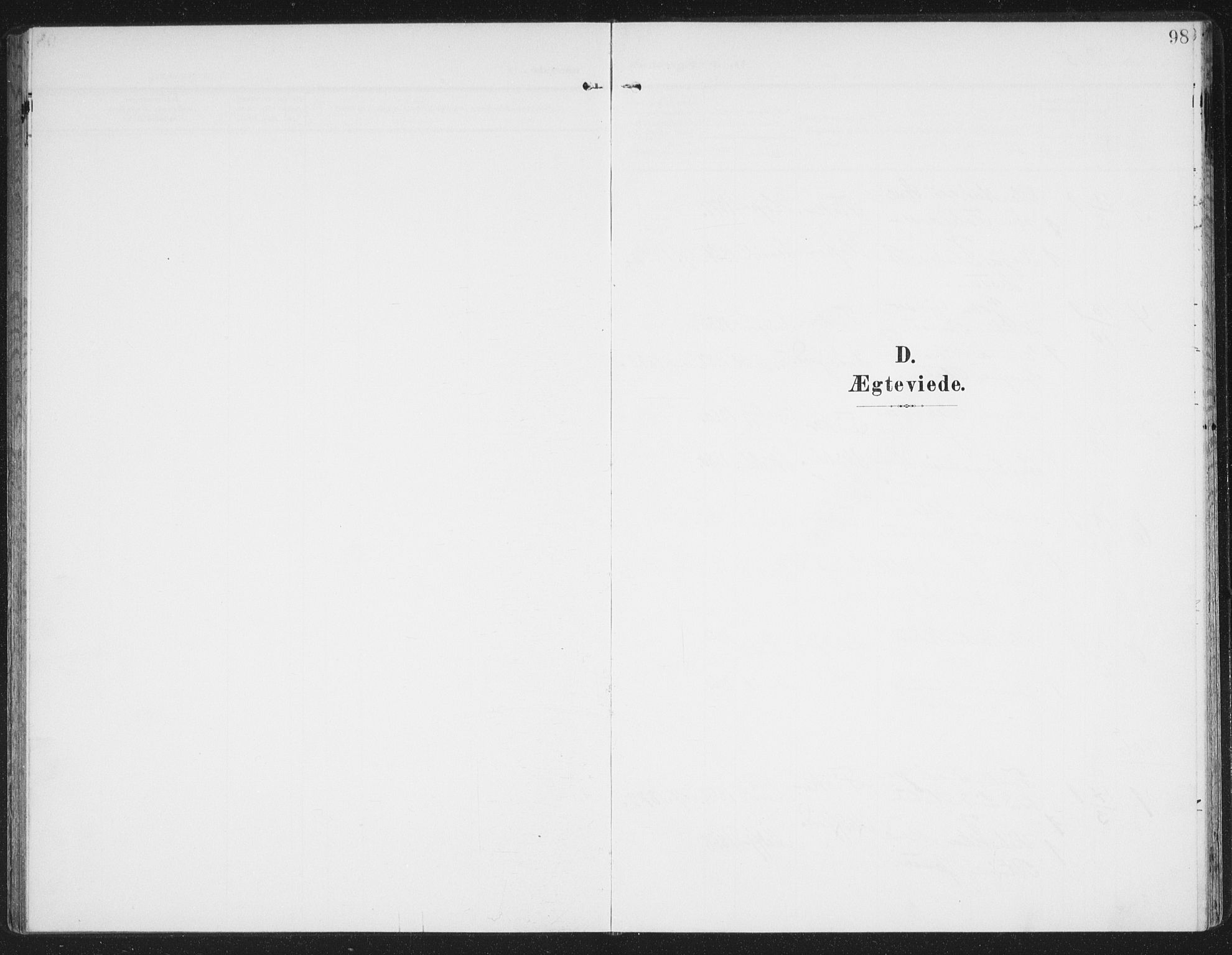 Berg sokneprestkontor, AV/SATØ-S-1318/G/Ga/Gaa/L0007kirke: Ministerialbok nr. 7, 1906-1915, s. 98