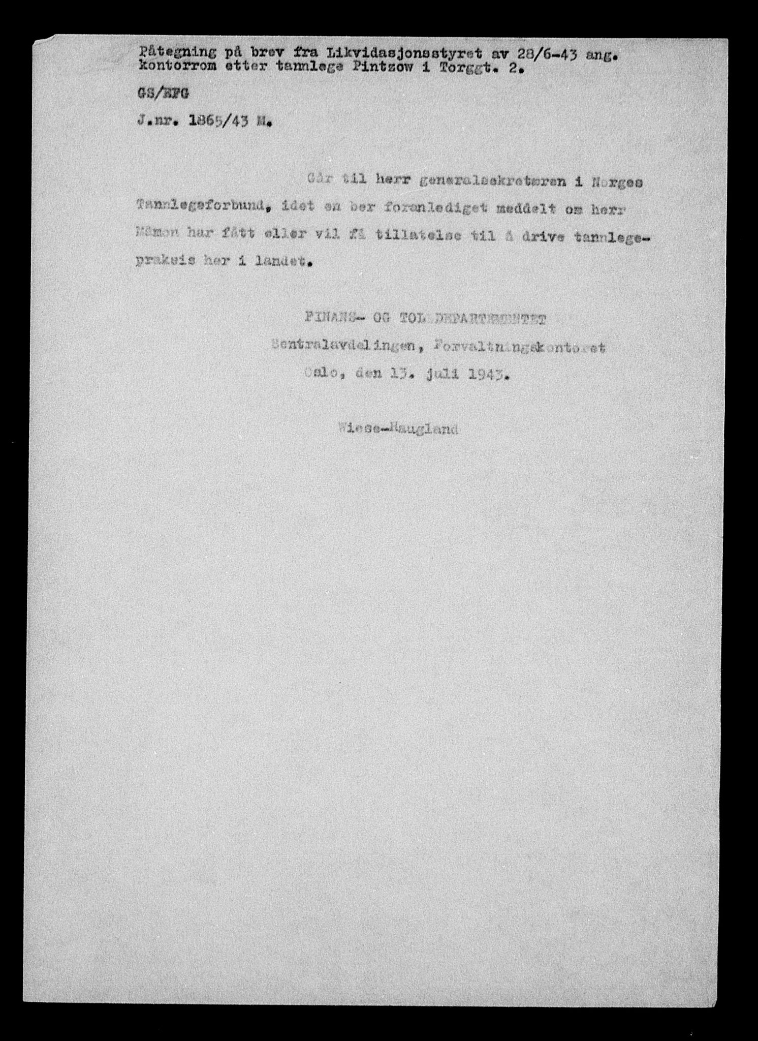 Justisdepartementet, Tilbakeføringskontoret for inndratte formuer, AV/RA-S-1564/H/Hc/Hcc/L0969: --, 1945-1947, s. 369